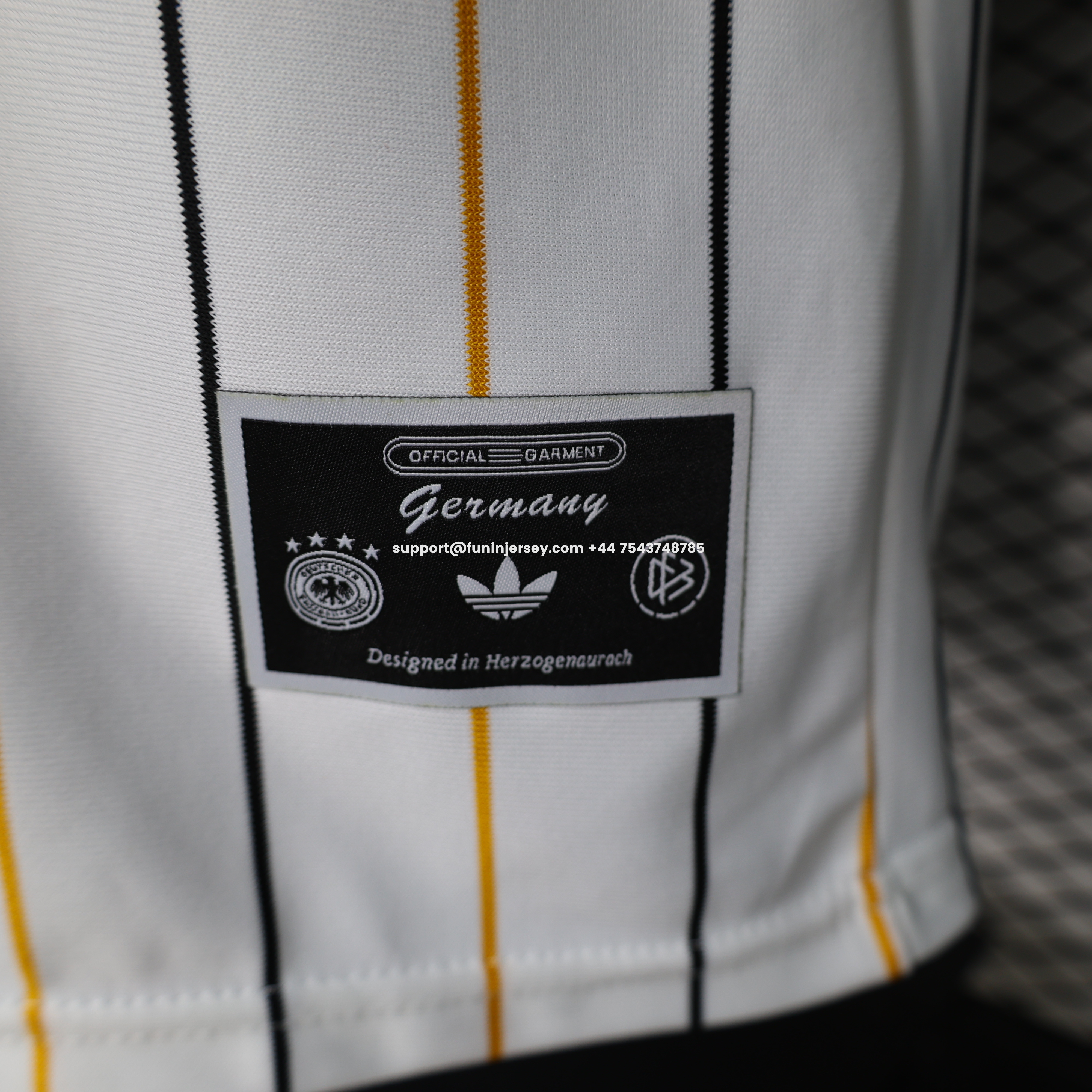 Funinjersey-Germany 2026 Terrace Icon Retro Casual Style White Jersey