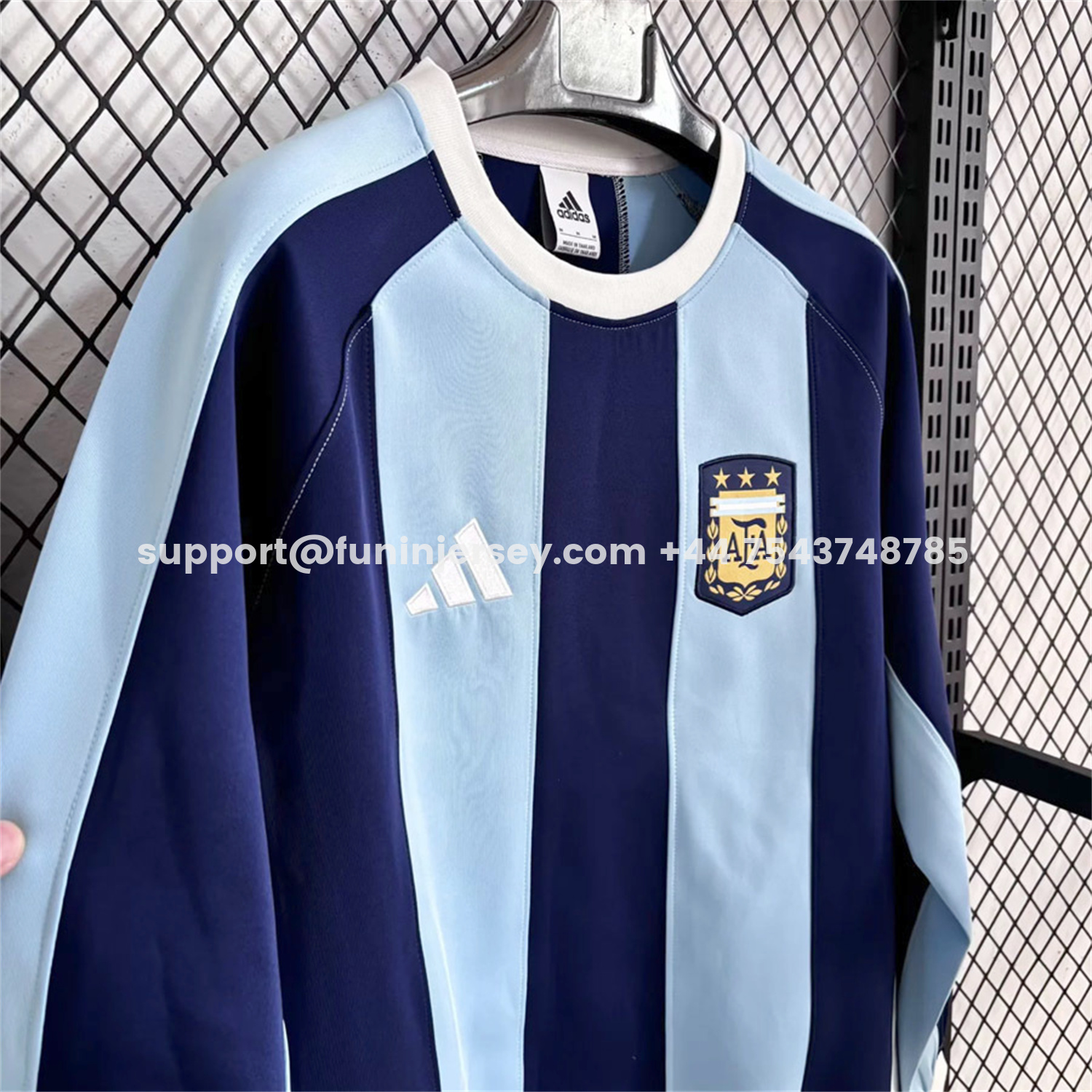 Funinjersey-Argentina 25-26 Retro Style Unisex Pullover Hoodie