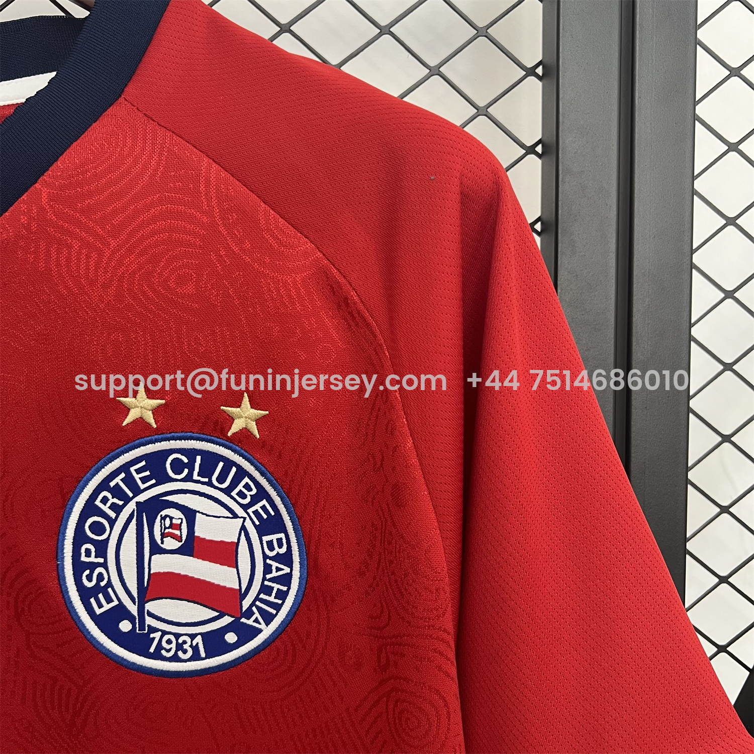 Funinjersey-Bahia 25-26 Goalkeeper Red Jersey - Fans Version