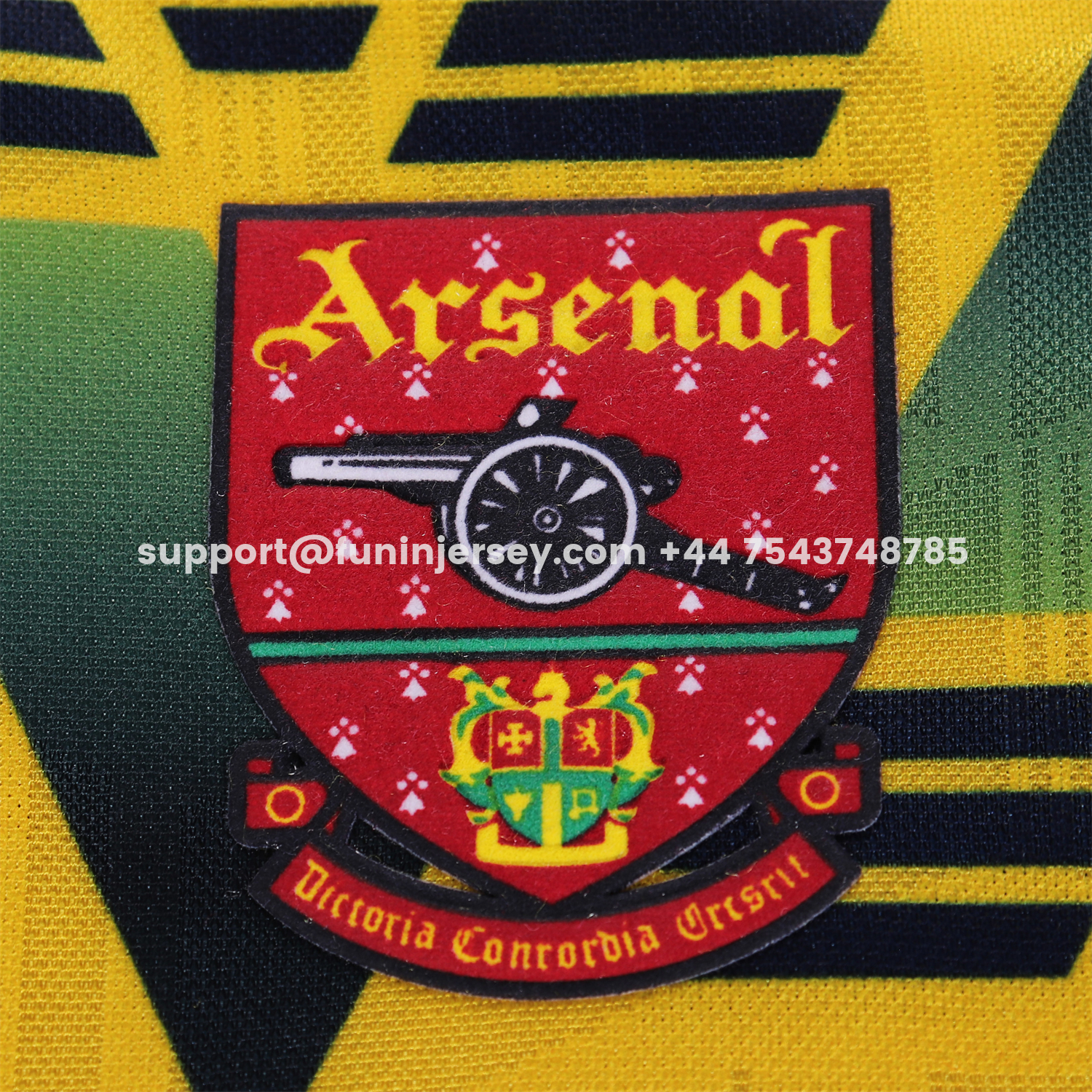 Funinjersey-Retro Arsenal 1991-93 Away Kids Kit