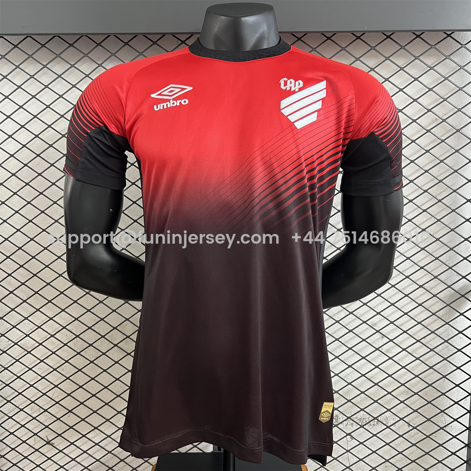 Funinjersey-Athletico Paranaense 25-26 Home Jersey - Player Version