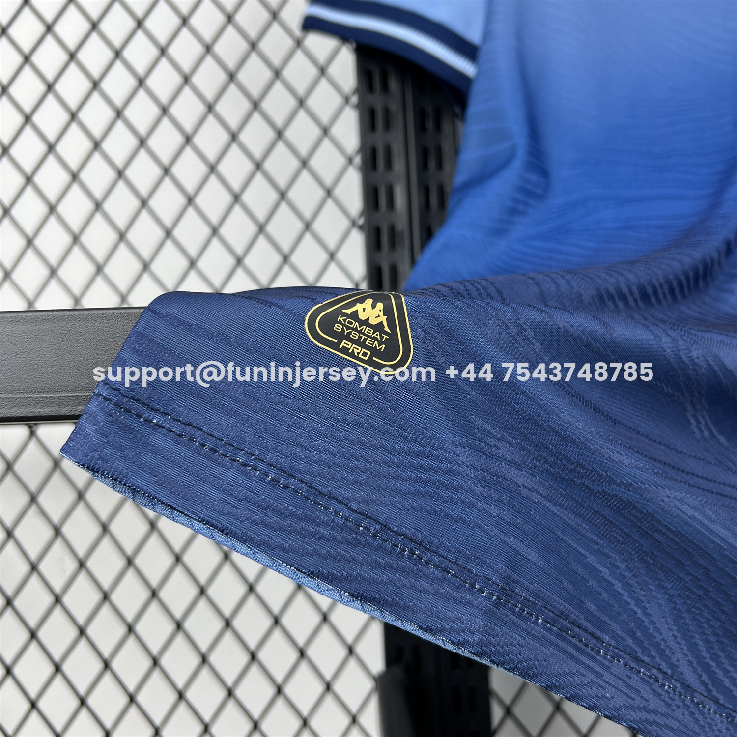 Funinjersey-Vasco da Gama 25-26 Blue Goalkeeper Jersey - Fans Version