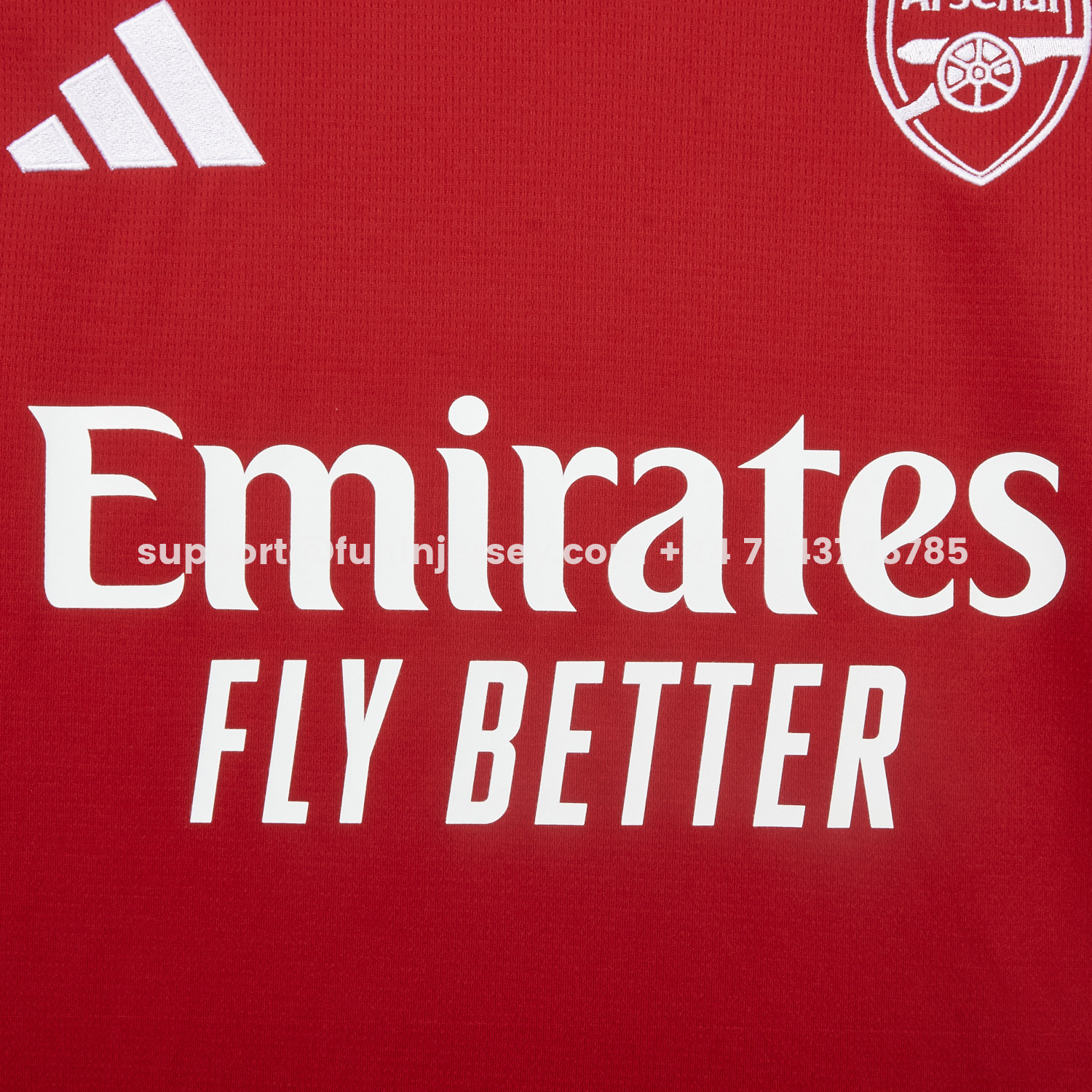 Funinjersey-【Champion 26 Font】Arsenal 26-27 Home Jersey - Fans Version