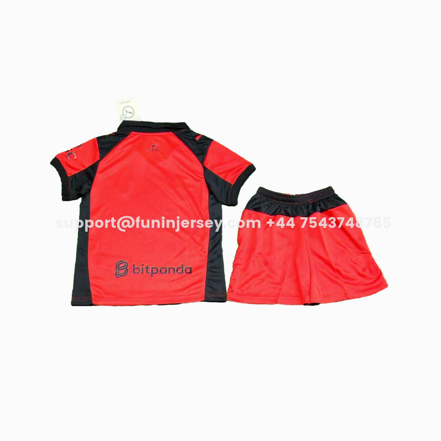 Funinjersey-AC Milan 25-26 Fourth Red Kids Kit