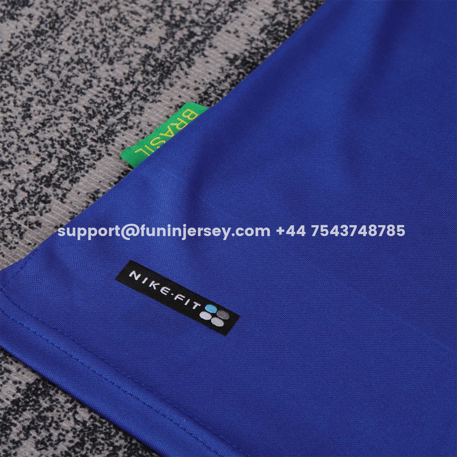 Funinjersey-Retro Brazil 1998 Away Kids Kit