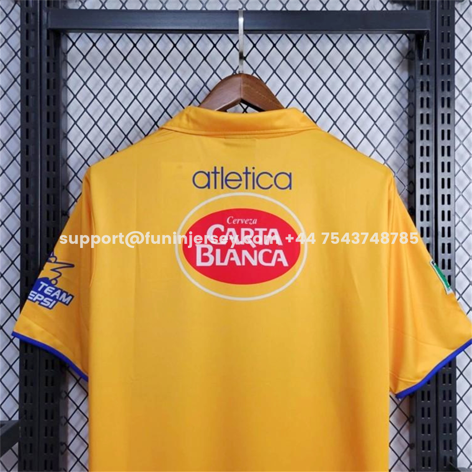 Funinjersey-Retro Tigres UANL 2006 Copa Libertadores Home Jersey