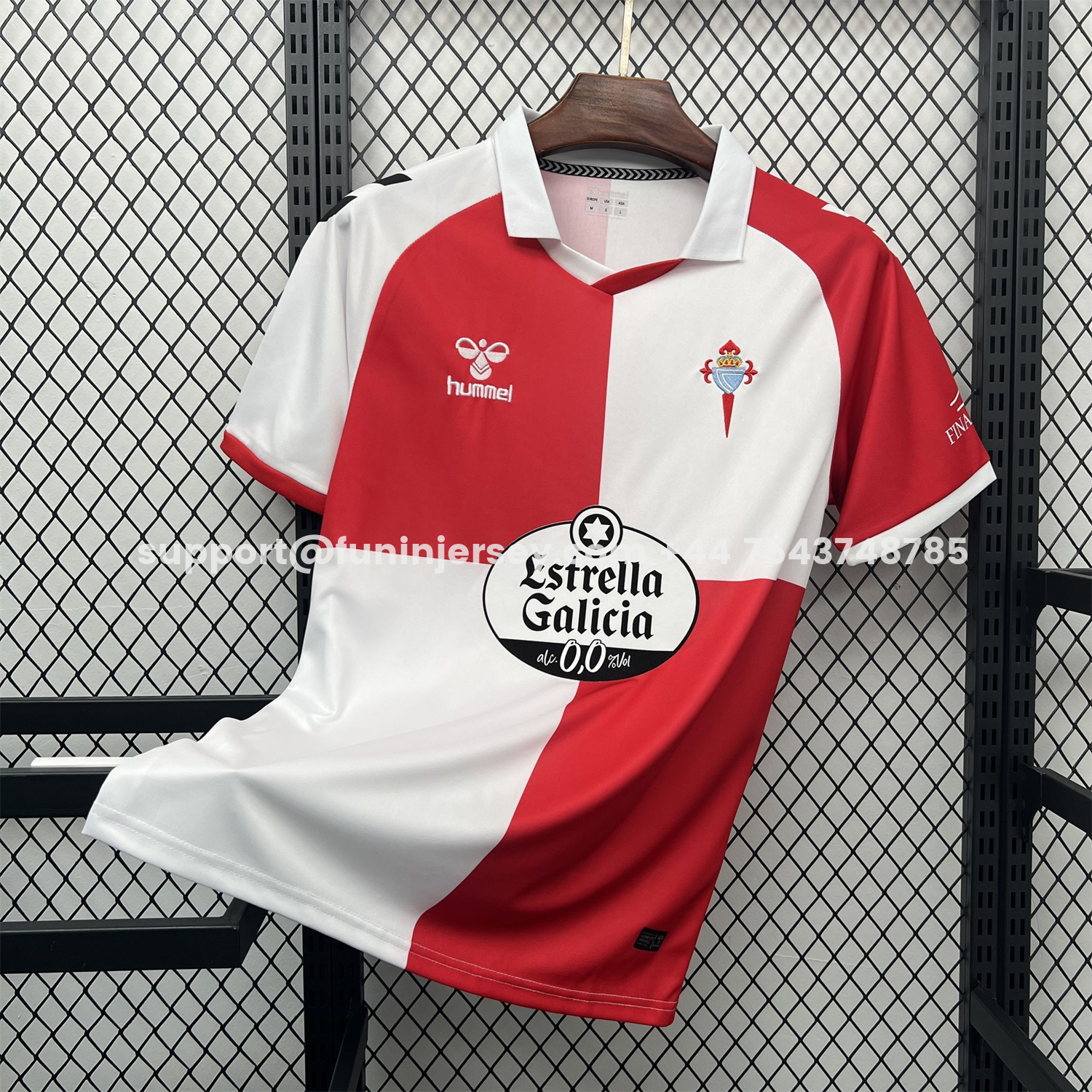 Funinjersey-Celta Vigo 25-26 Retro Style Jersey - Fans Version