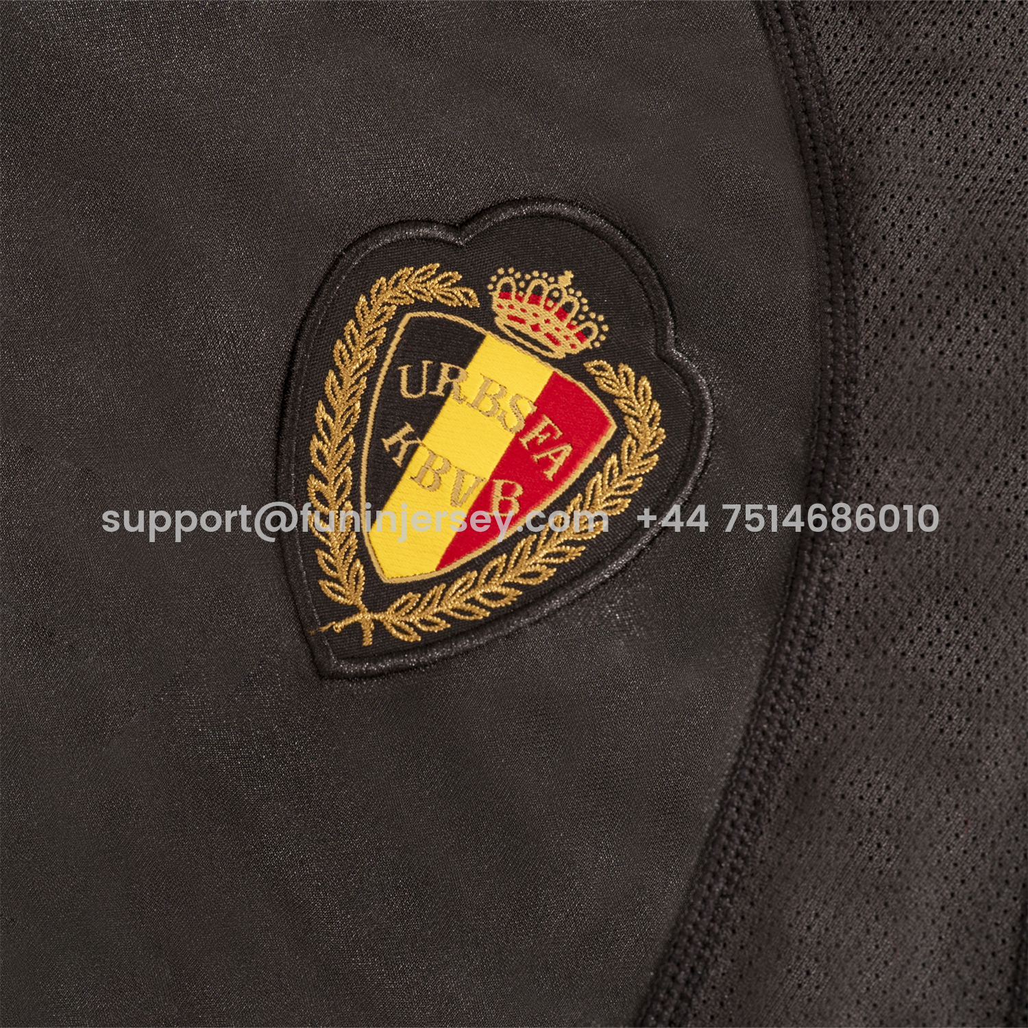 Funinjersey-Retro Belgium 2000 Away Black Jersey