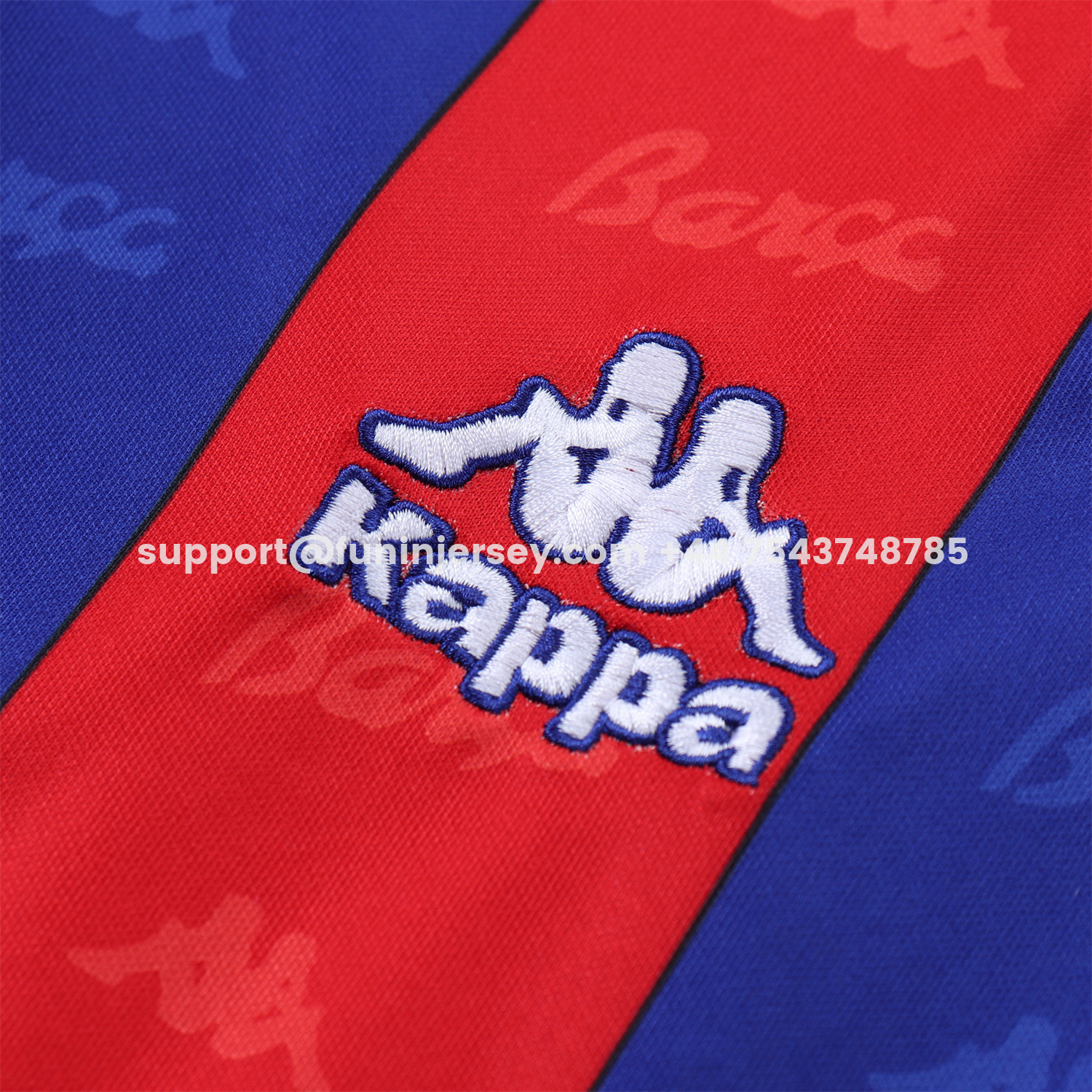 Funinjersey-Retro Barcelona 1996-97 Home Kids Kit