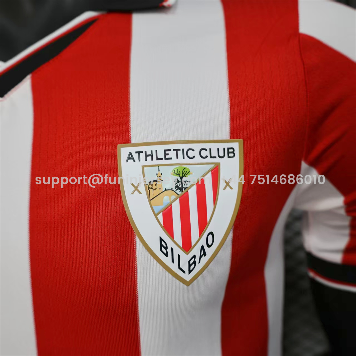 Funinjersey-Athletic Bilbao 25-26 Home Jersey - Player Version