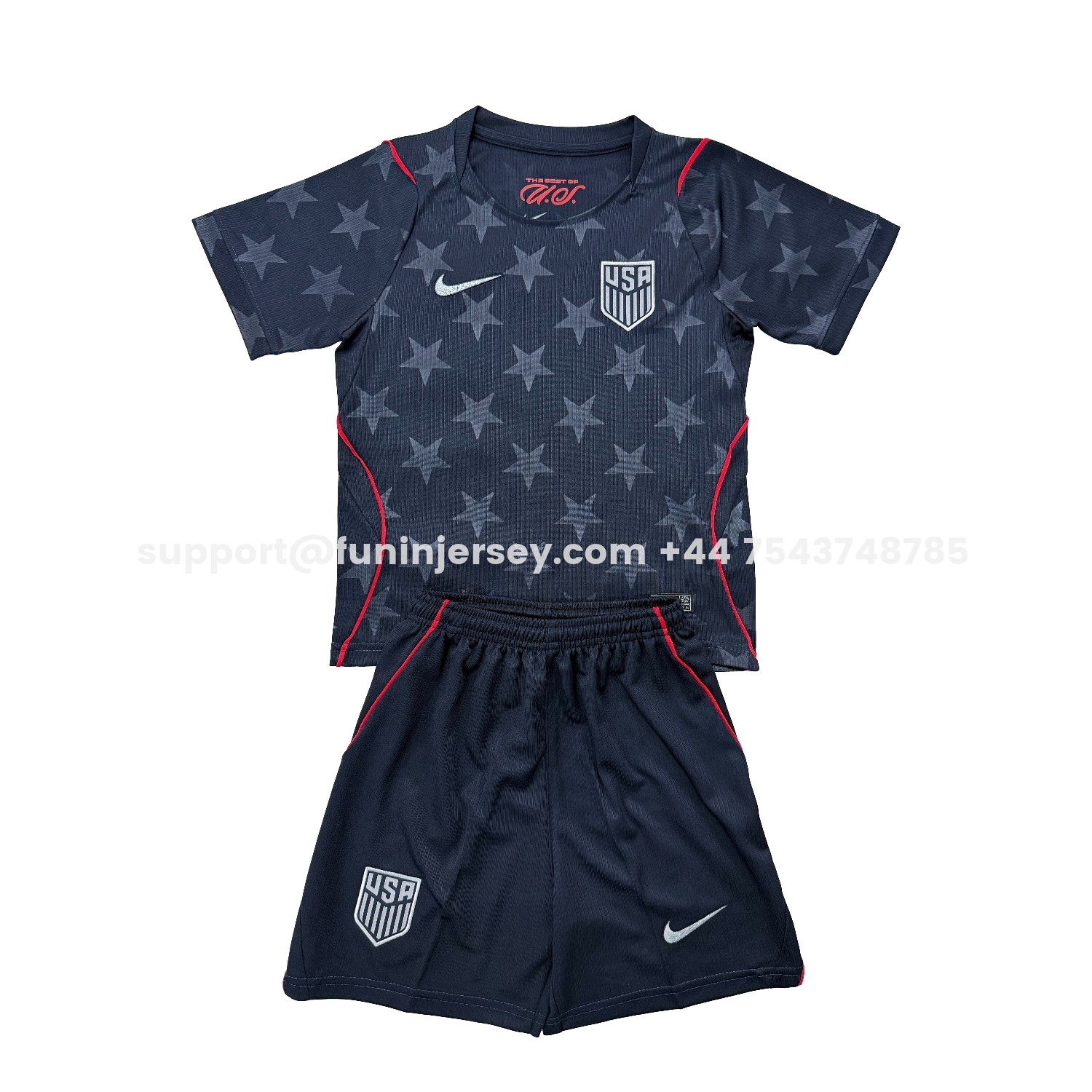 Funinjersey-United States USA 2026 Away Men's Adult Jersey Set - Fans Version
