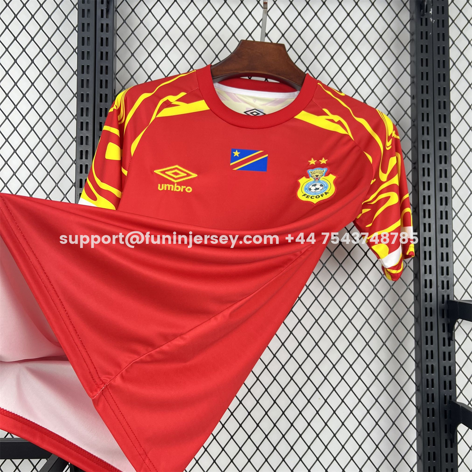Funinjersey-Congo 26-27 Third Jersey - Fans Version