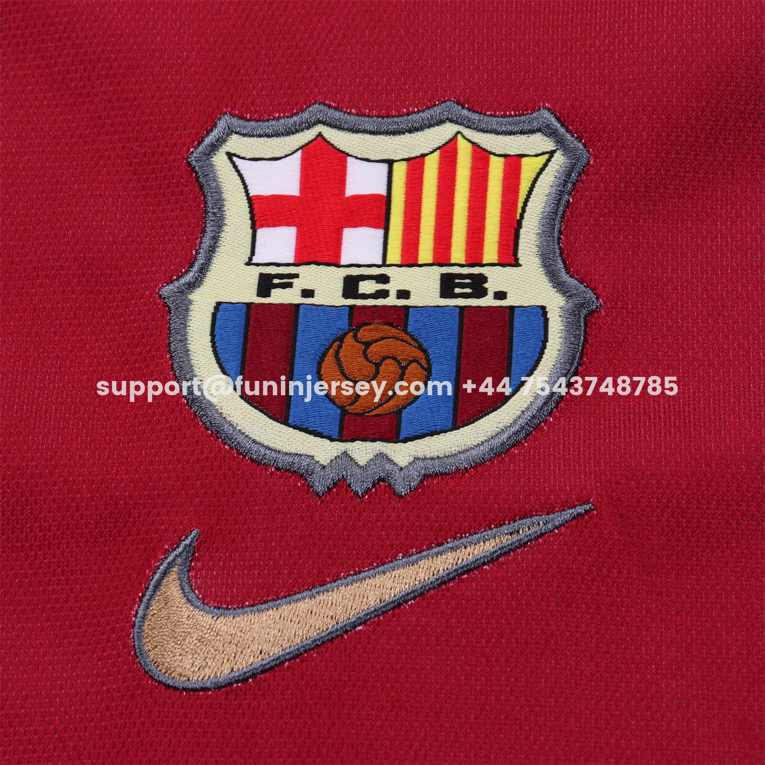 Funinjersey-Retro Barcelona 1998-99 Home Kids Kit