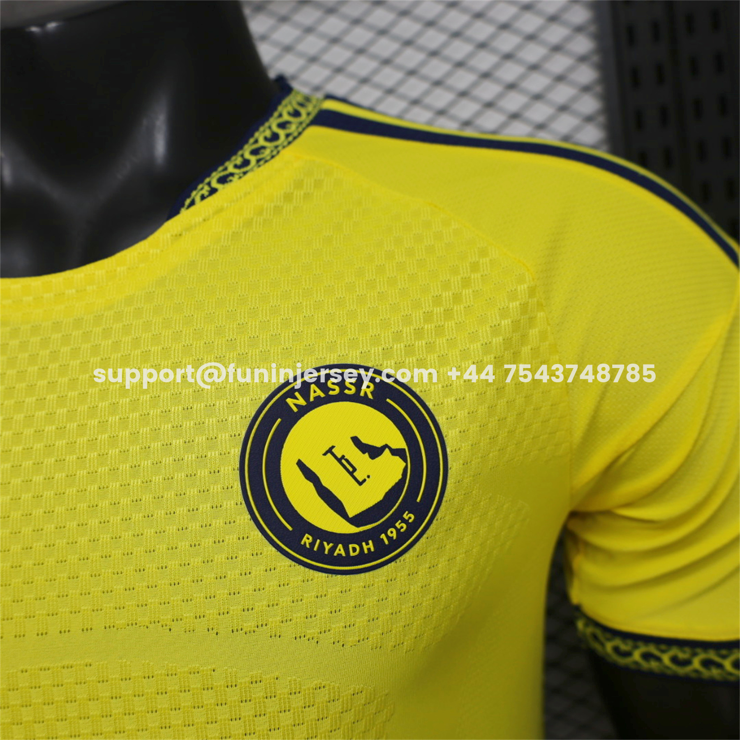 Funinjersey-Al Nassr Riyadh Victory 26-27 Home Jersey - Player Version