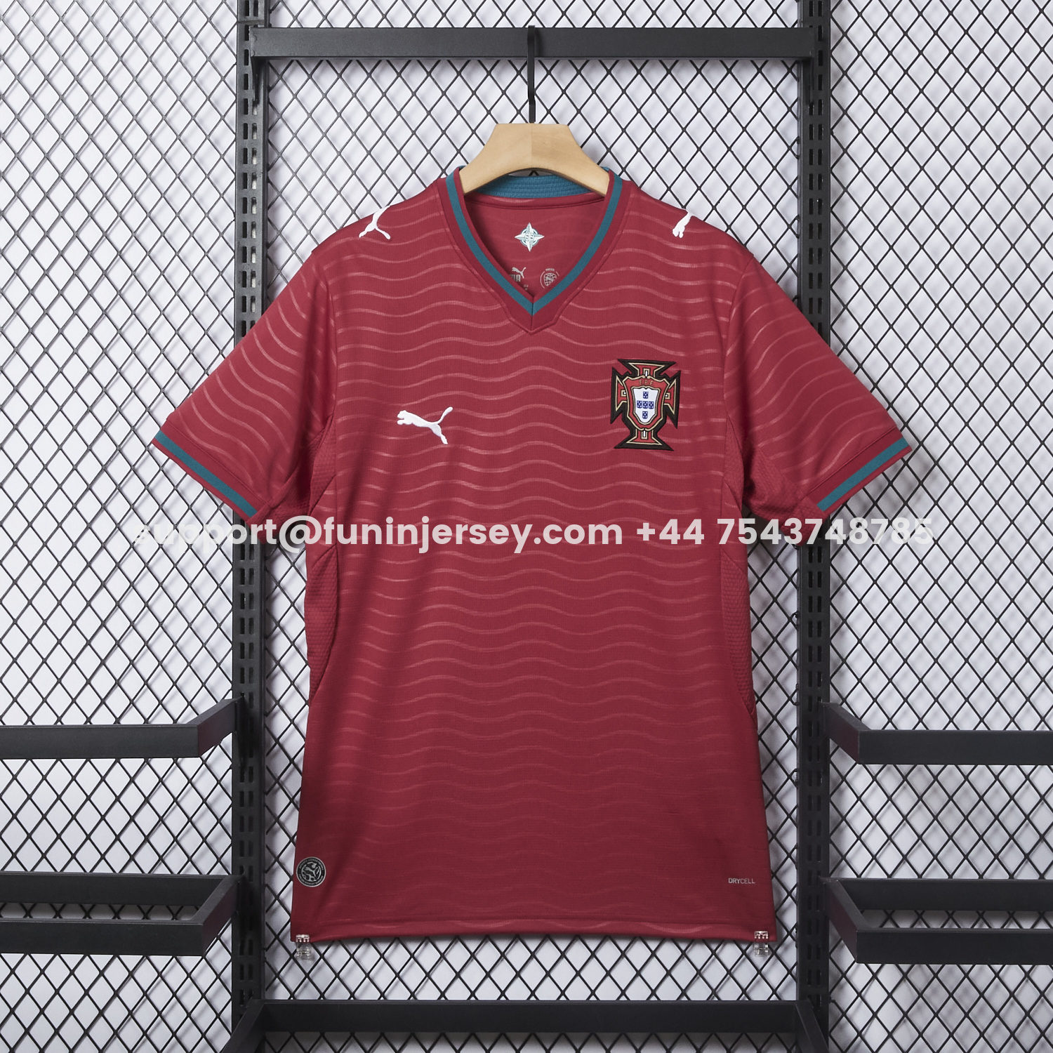 Funinjersey-Portugal 2026 Home Jersey - Fans Version