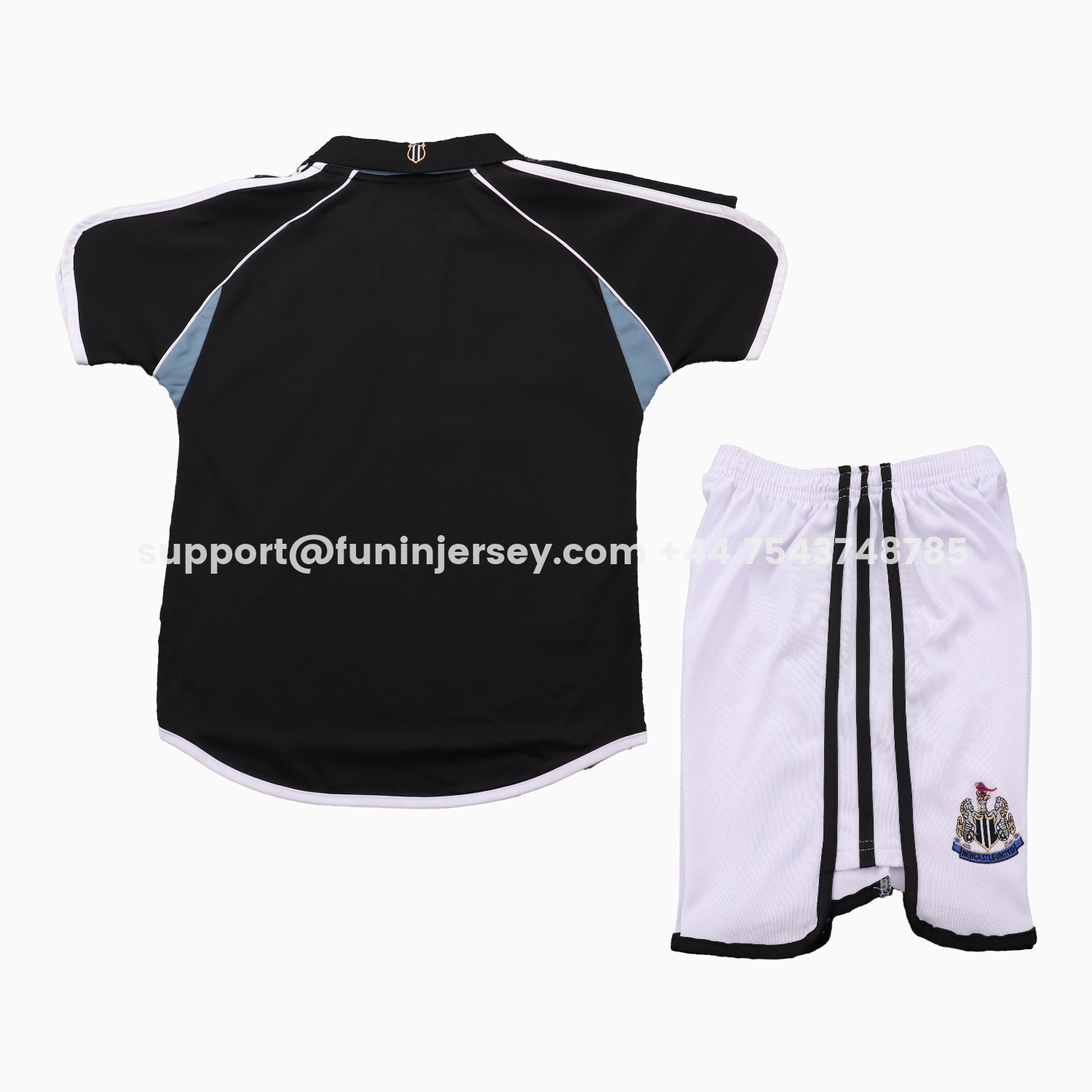 Funinjersey-Retro Newcastle United 2000-01 Away Kids Kit