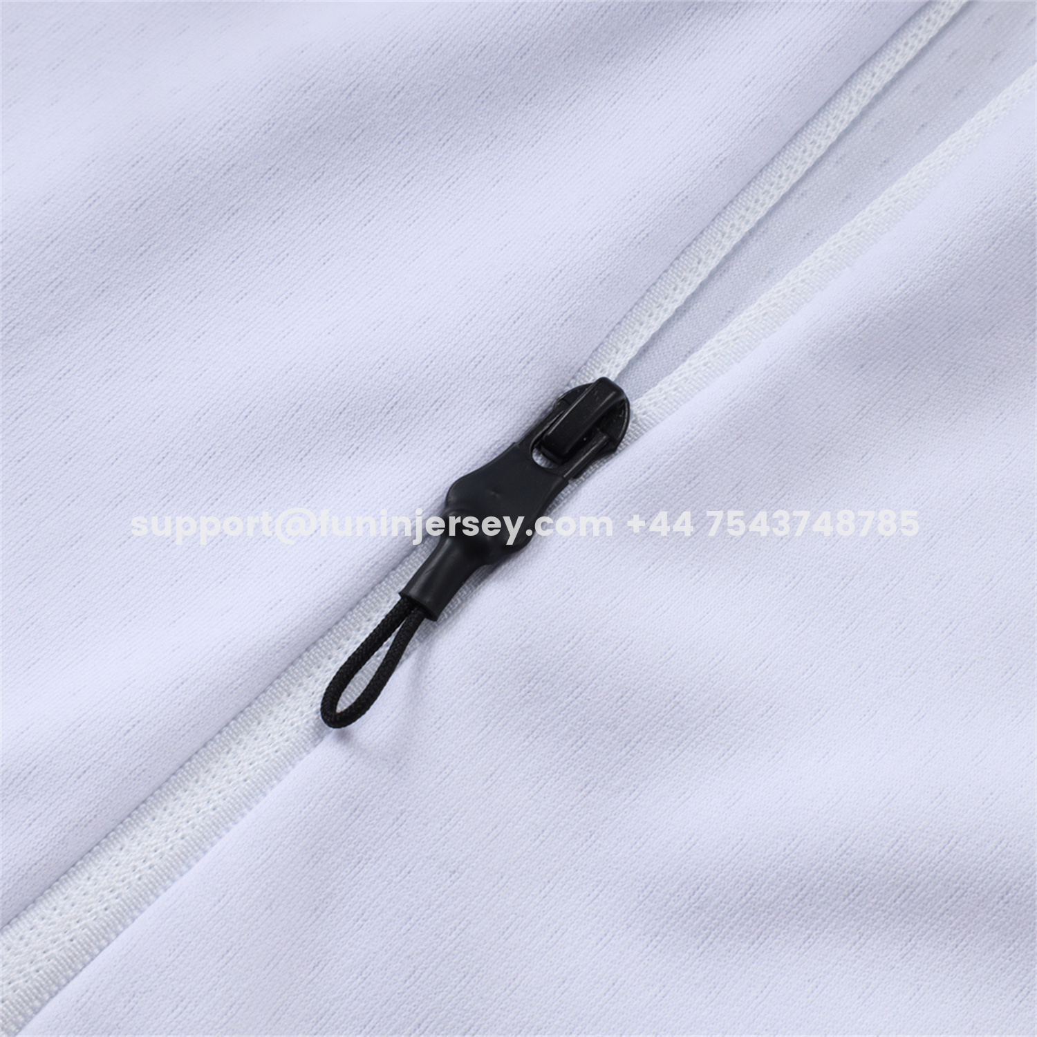 Funinjersey-Ajax 25-26 Training Hoodie Set - White Hoodie and White Pants