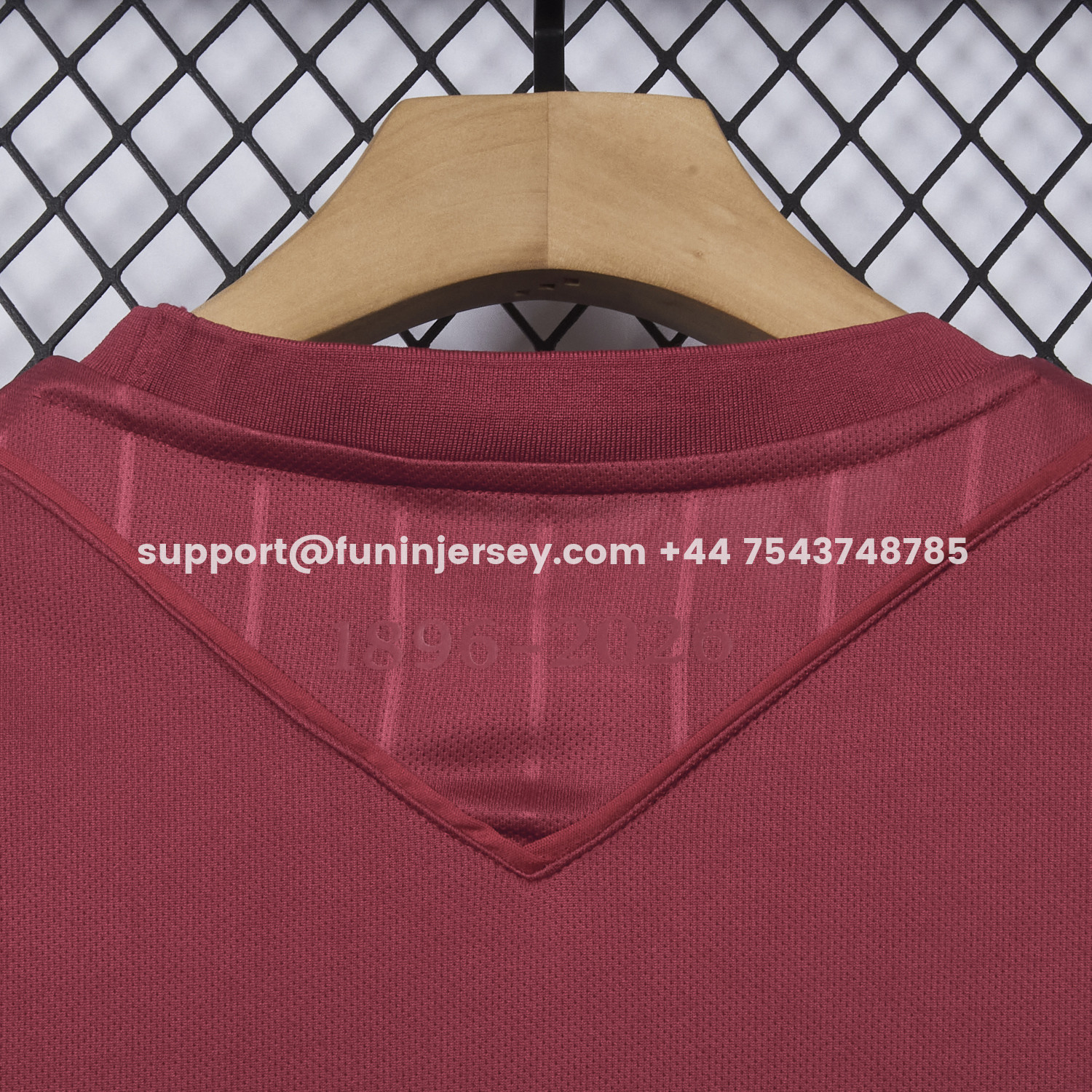 Funinjersey-Hannover 96 25-26 130th Anniversary Jersey - Fans Version