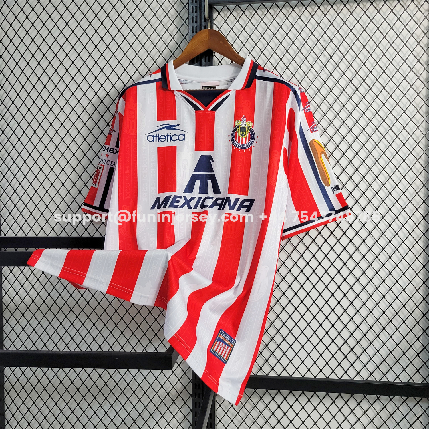 Funinjersey-Retro Chivas de Guadalajara 1997-98 Home Jersey