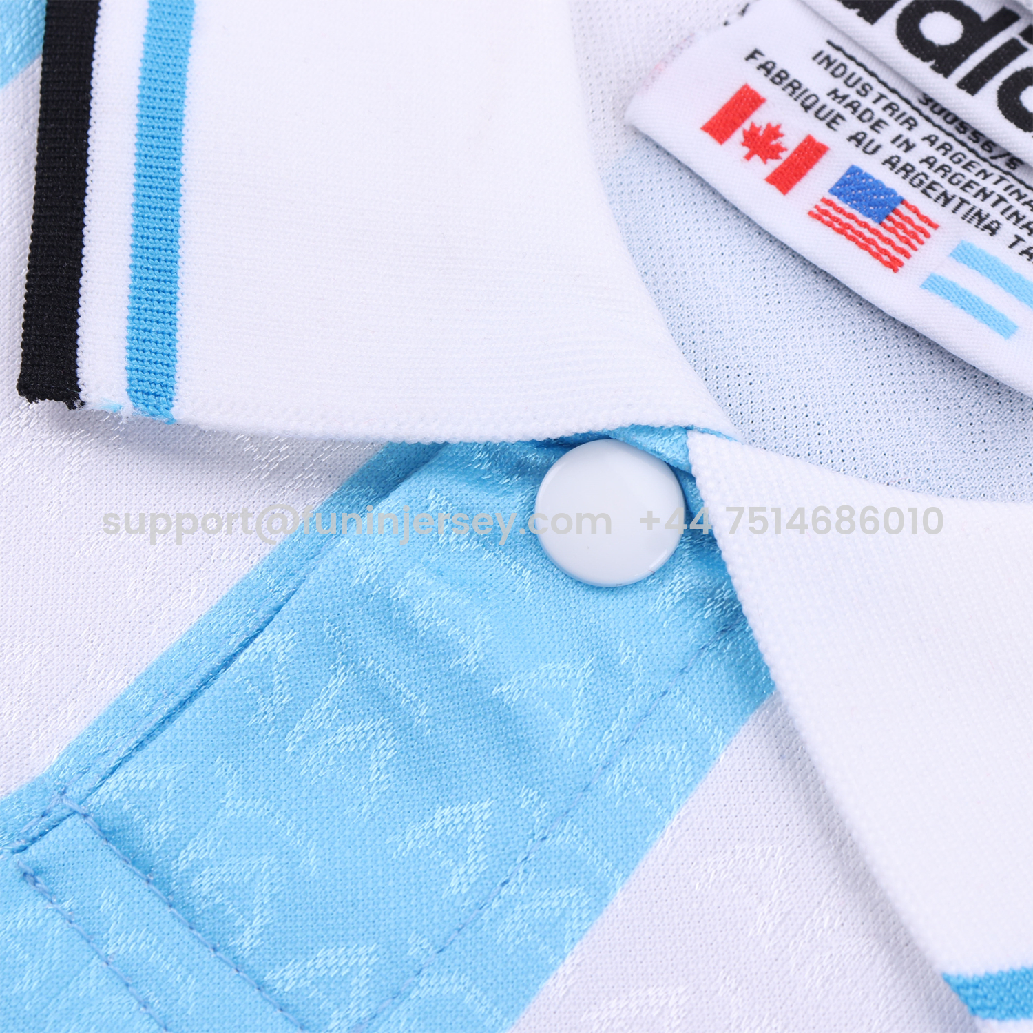 Funinjersey-Retro Argentina 1996-97 Home Kids Kit