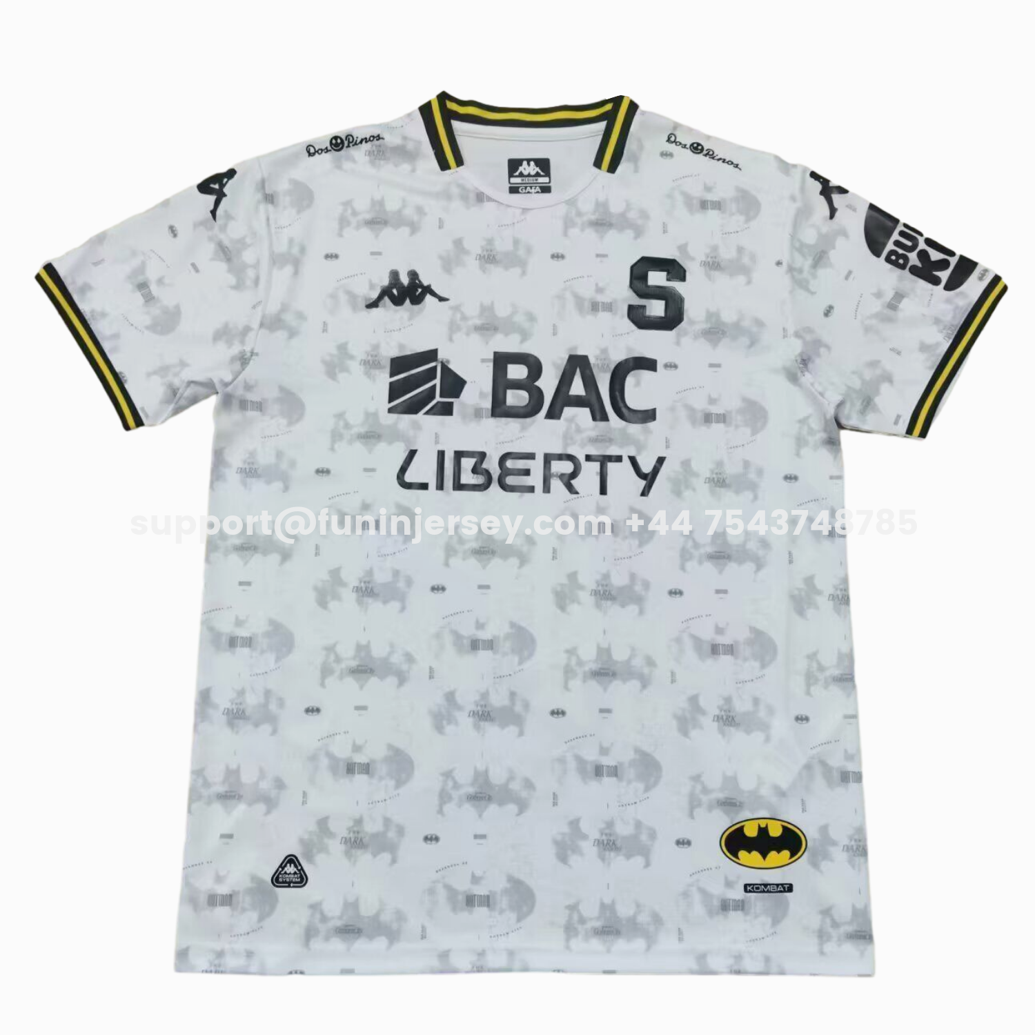 Funinjersey-Deportivo Saprissa 25-26 Fourth White Jersey - Fans Version