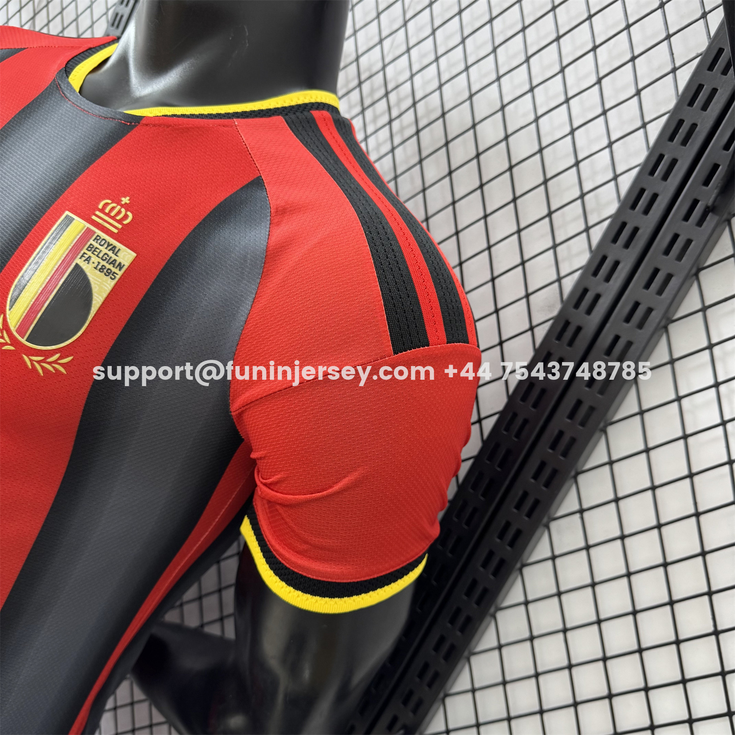 Funinjersey-Belgium 2026 Red And Black Special Jersey - Player Version