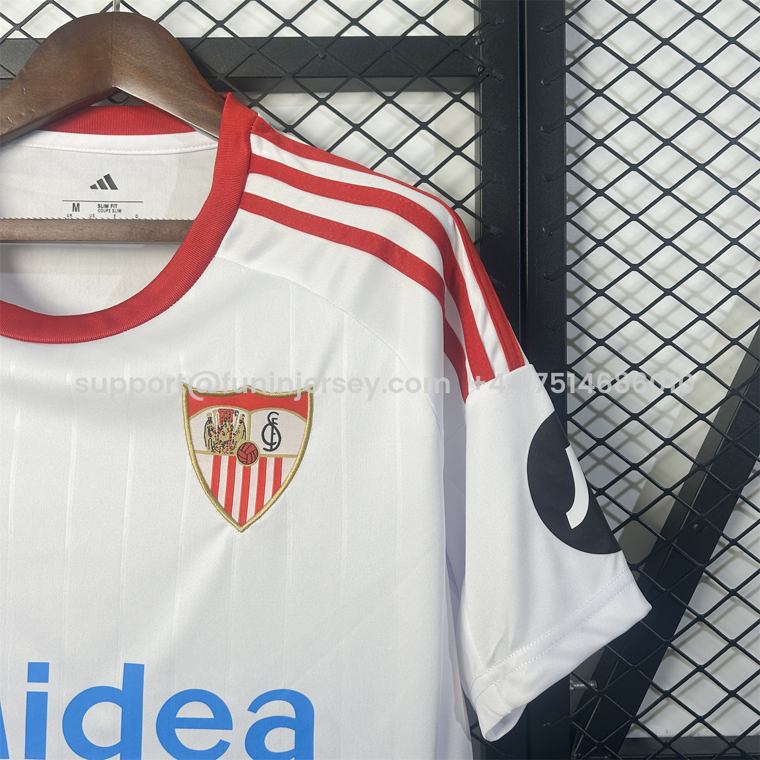 Funinjersey-Sevilla 25-26 Home White Jersey - Fans Version