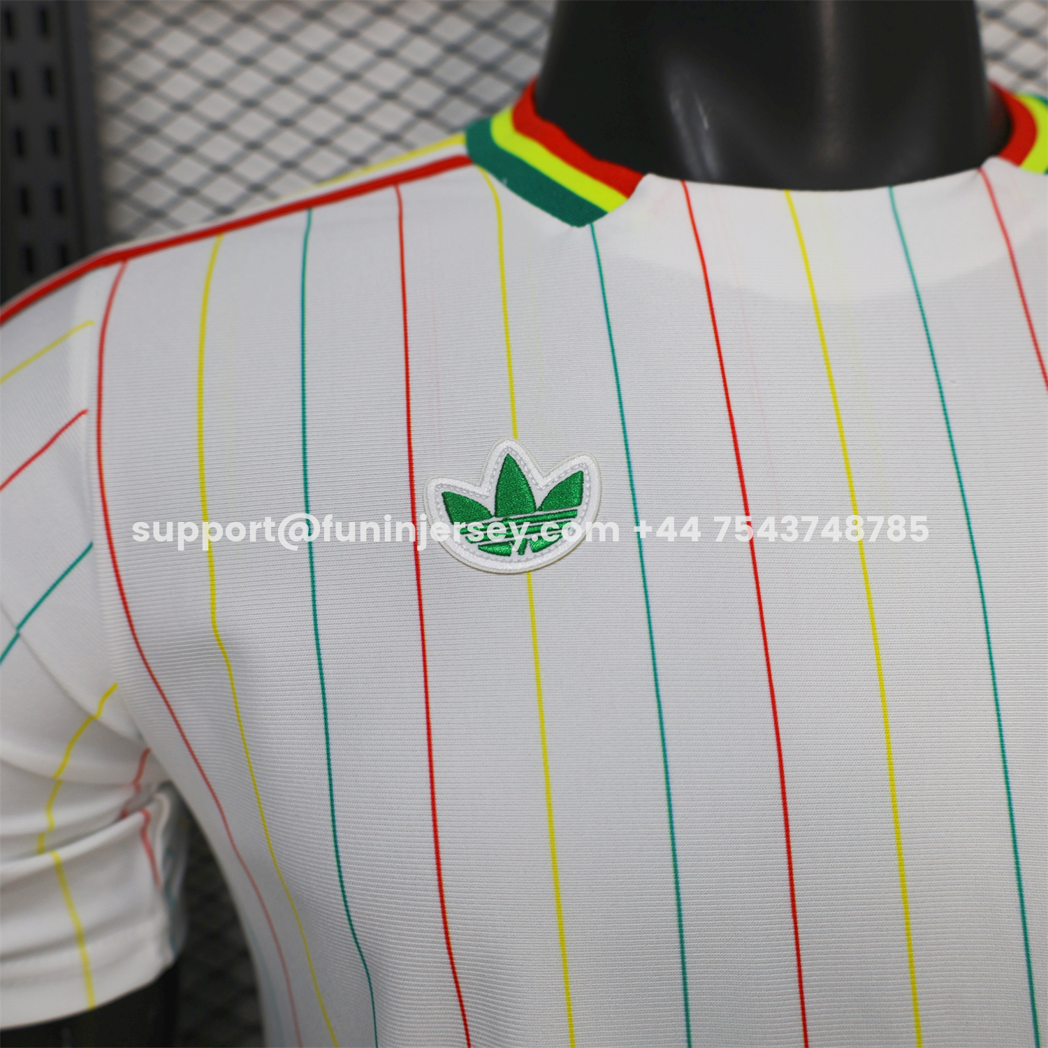 Funinjersey-Senegal 2026 Terrace Icon Retro Casual Style White Jersey - Player Version