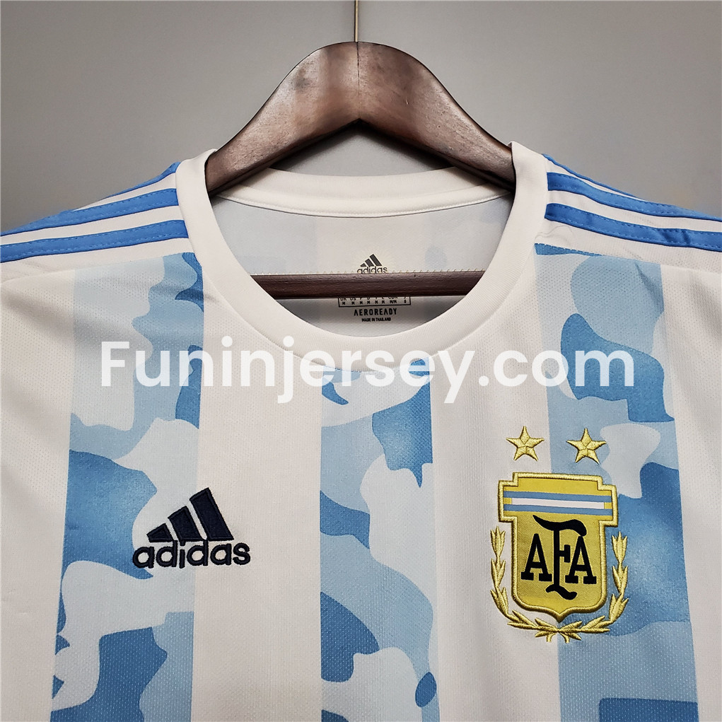 Funinjersey-Retro Argentina 2021 Home Stadium Jersey