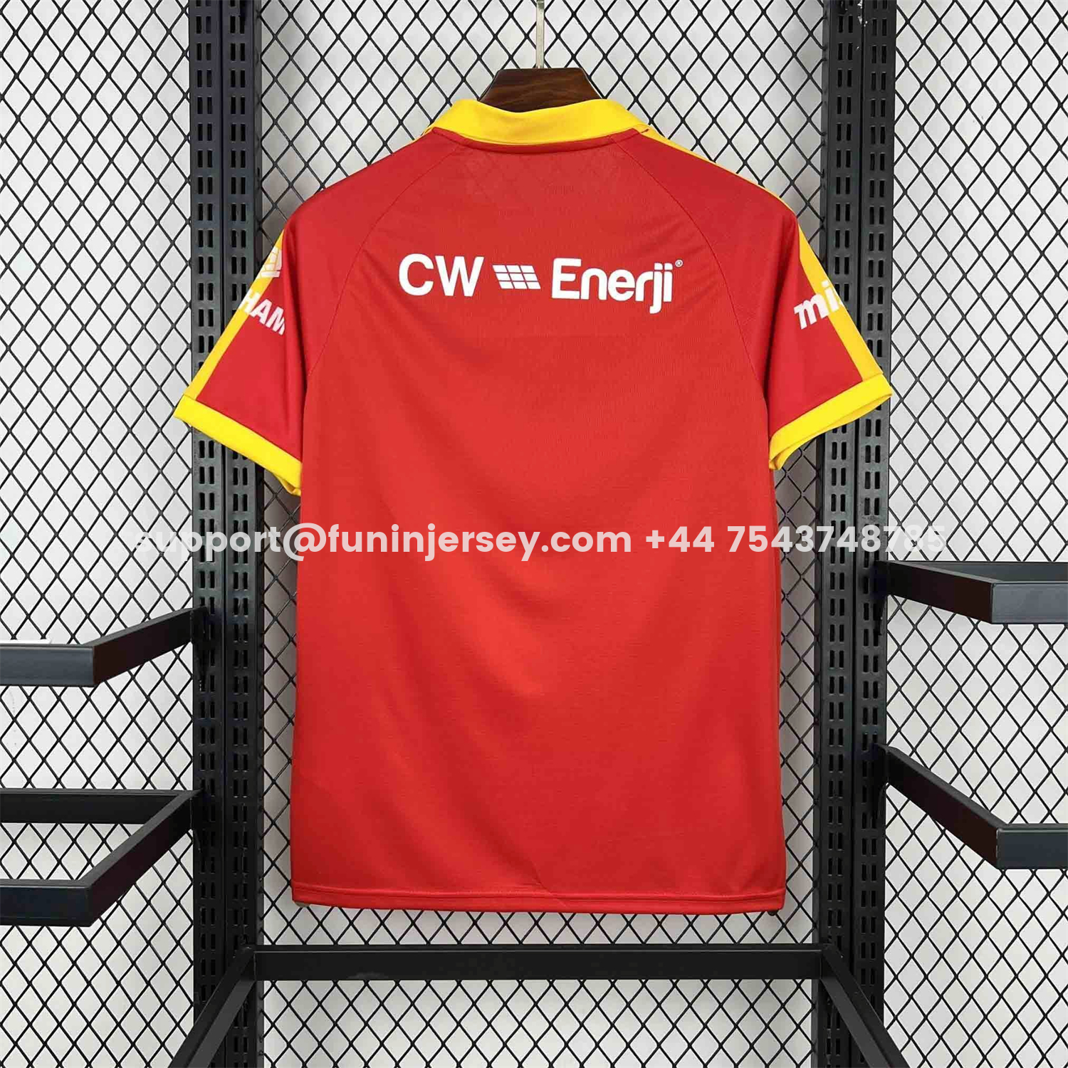 Funinjersey-Galatasaray 25-26 Red Jersey - Fans Version