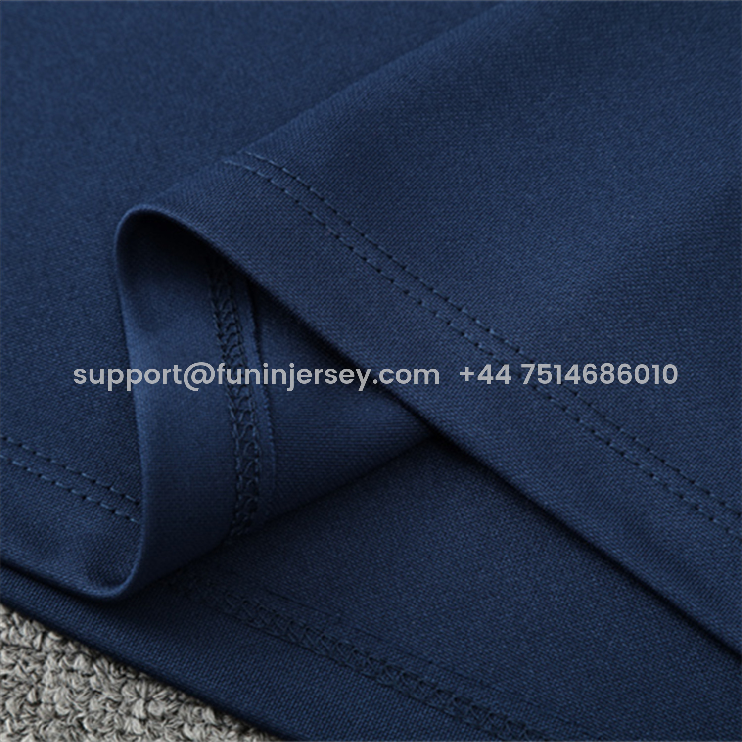 Funinjersey-Arsenal 25-26 Long Sleeve Training Set - Royal Blue Top & Royal Blue Pants