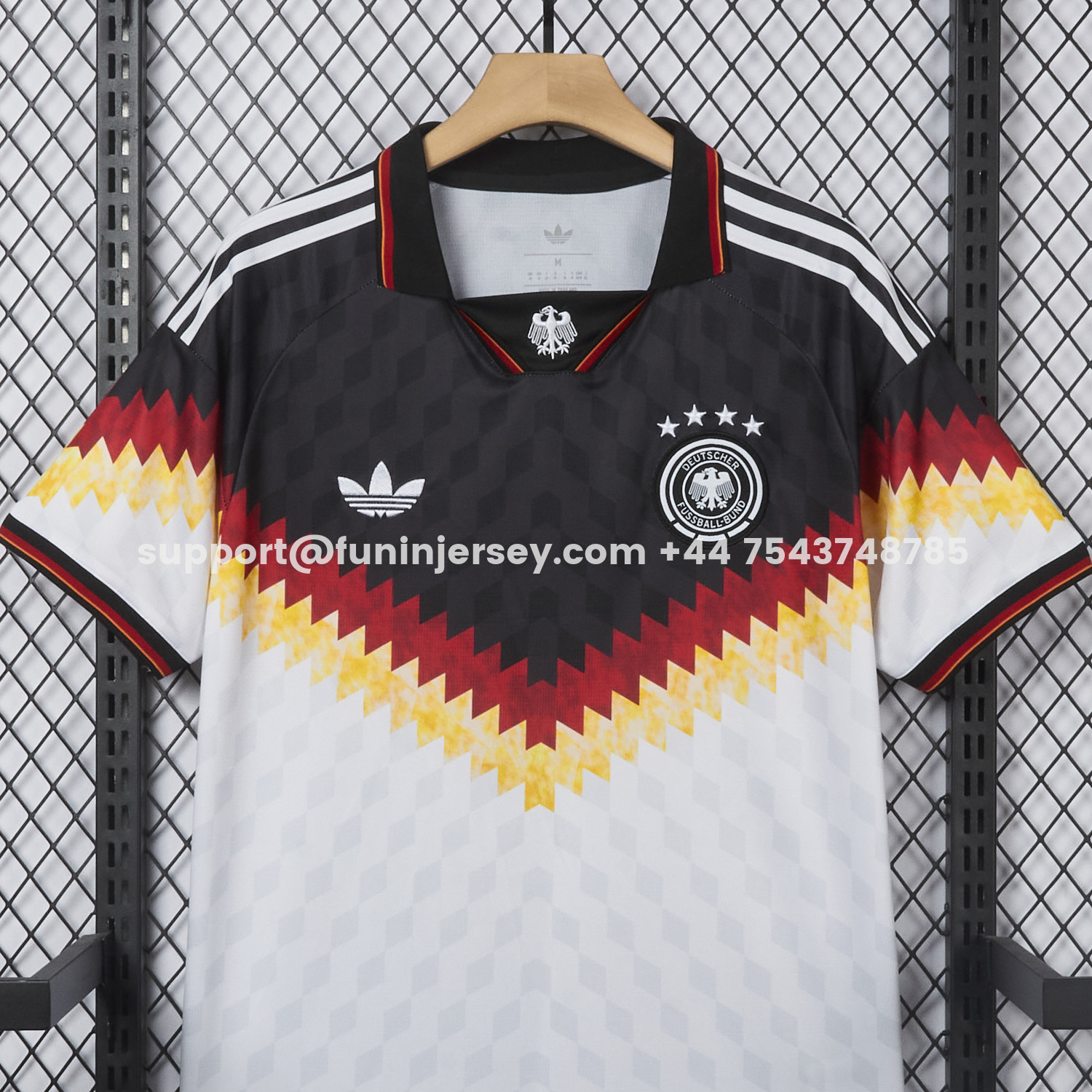 Funinjersey-Germany 2026 Black And White V-Shaped Design Special Jersey - Fans Version