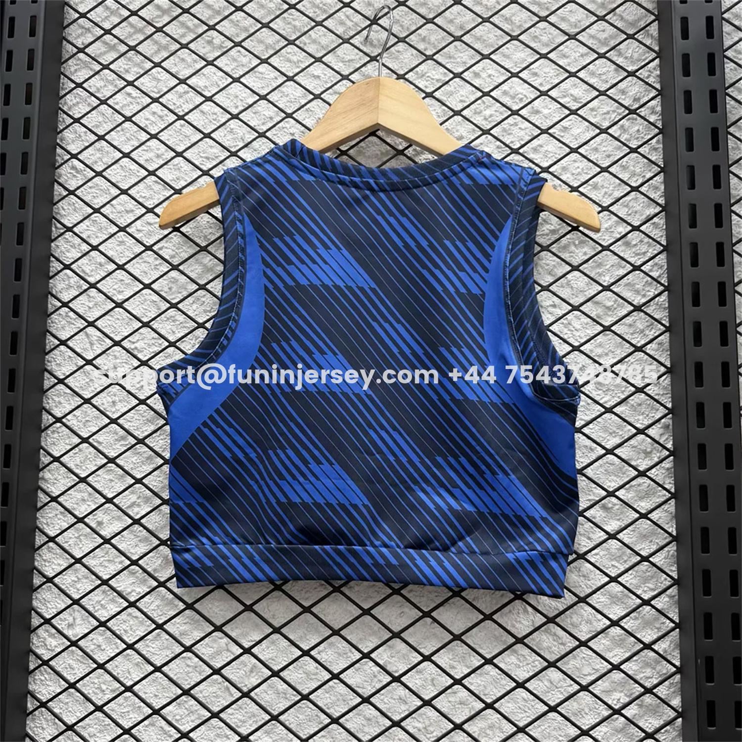 Funinjersey-Women's France 2026 Home Yoga Vest