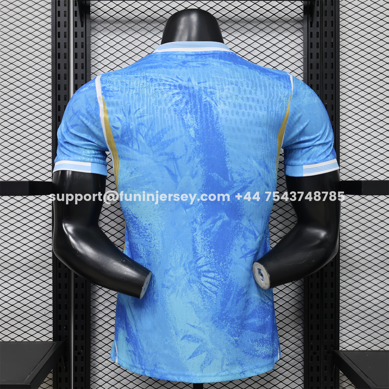 Funinjersey-Uruguay 2026 Ice Blue Special Jersey - Player Version