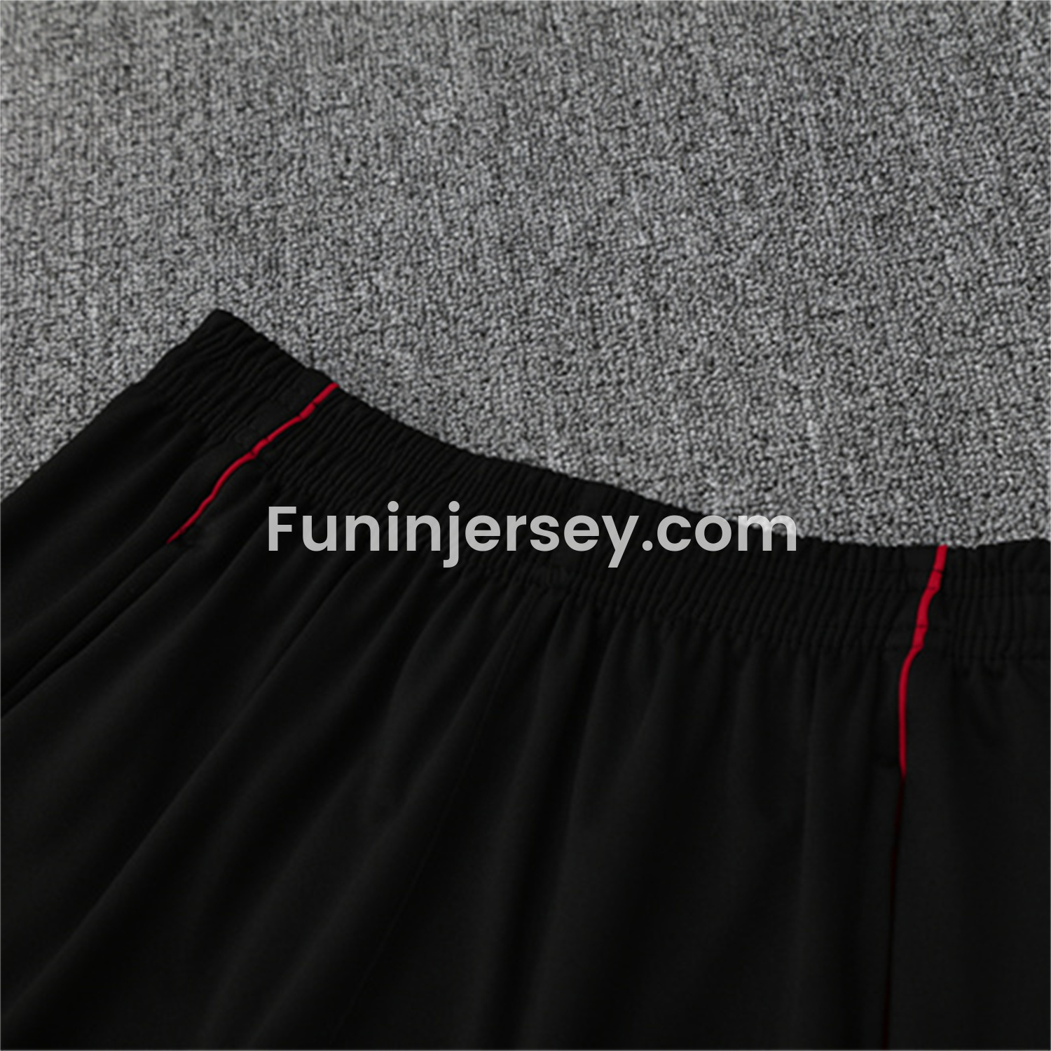 Funinjersey-Manchester United 25-26 Long Sleeves Training Set - White Top & Black Pants