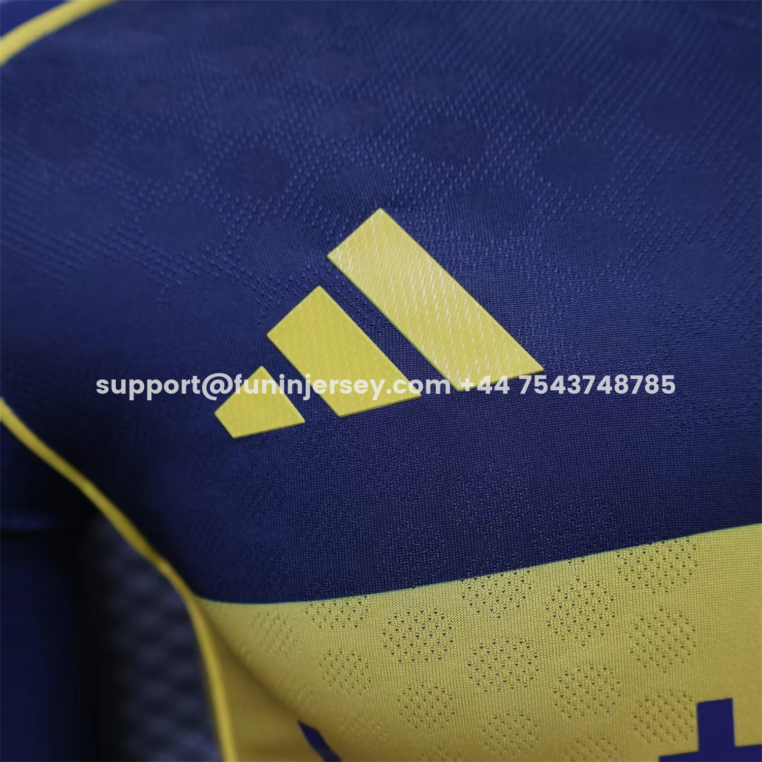 Funinjersey-Boca Juniors 25-26 Home Long Sleeves Jersey - Player Version