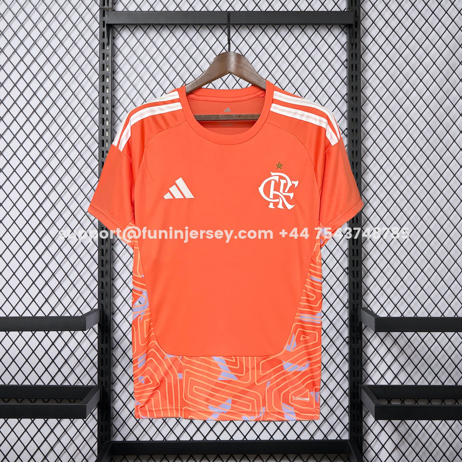 Funinjersey-Flamengo 26-27 Red Goalkeeper Jersey - Fans Version