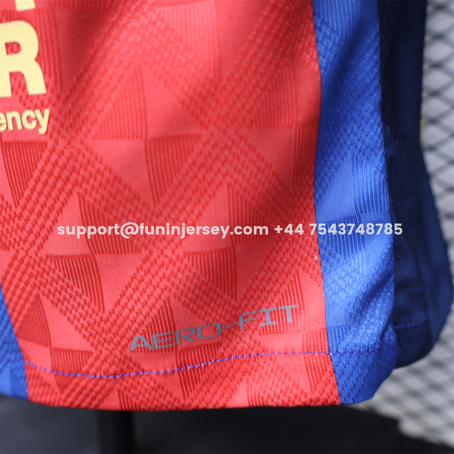 Funinjersey-Barcelona 25-26 Retro Style Polo Special Jersey - Player Version