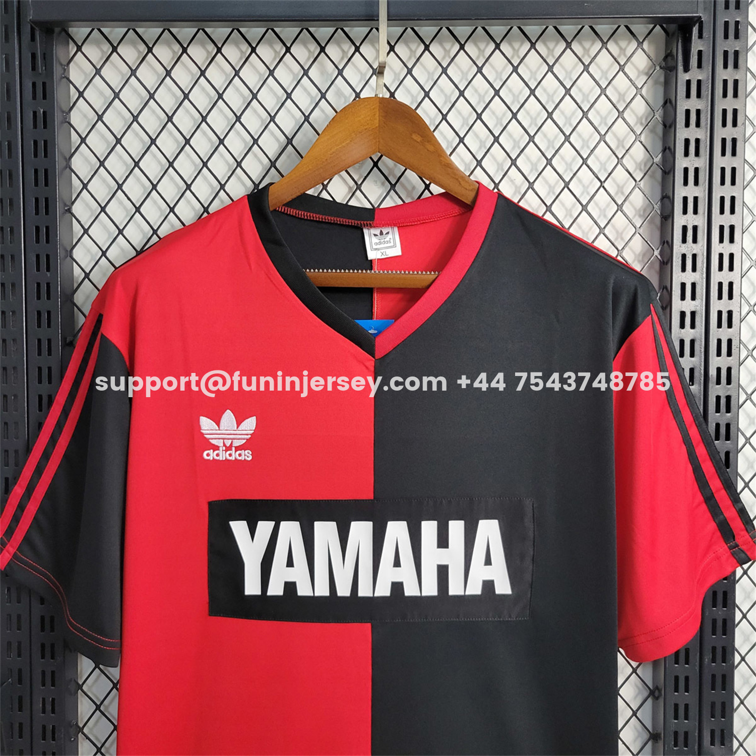Funinjersey-Retro Newell's Old Boys 1992-93 Home Jersey