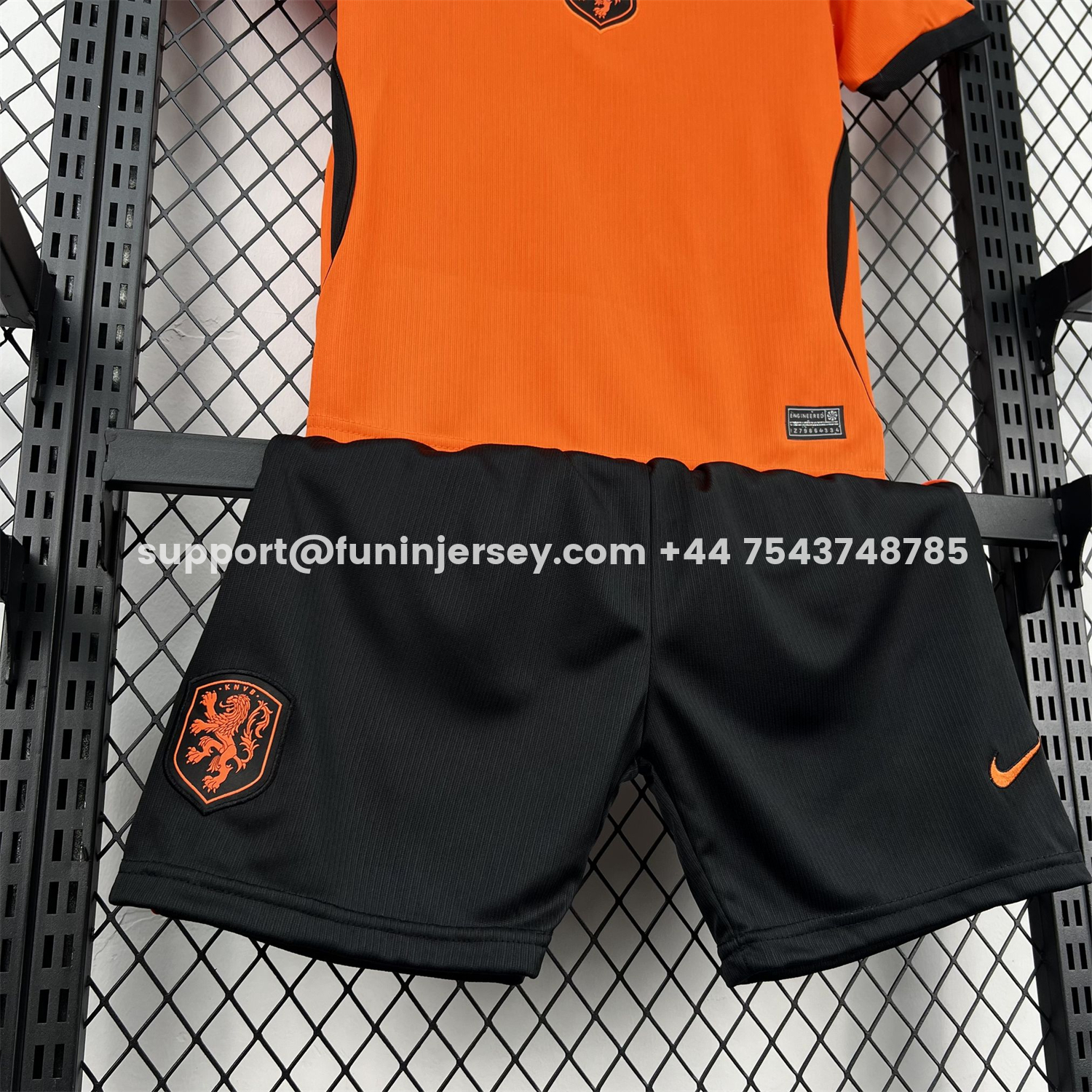 Funinjersey-Netherlands 2026 Home Kids Kit
