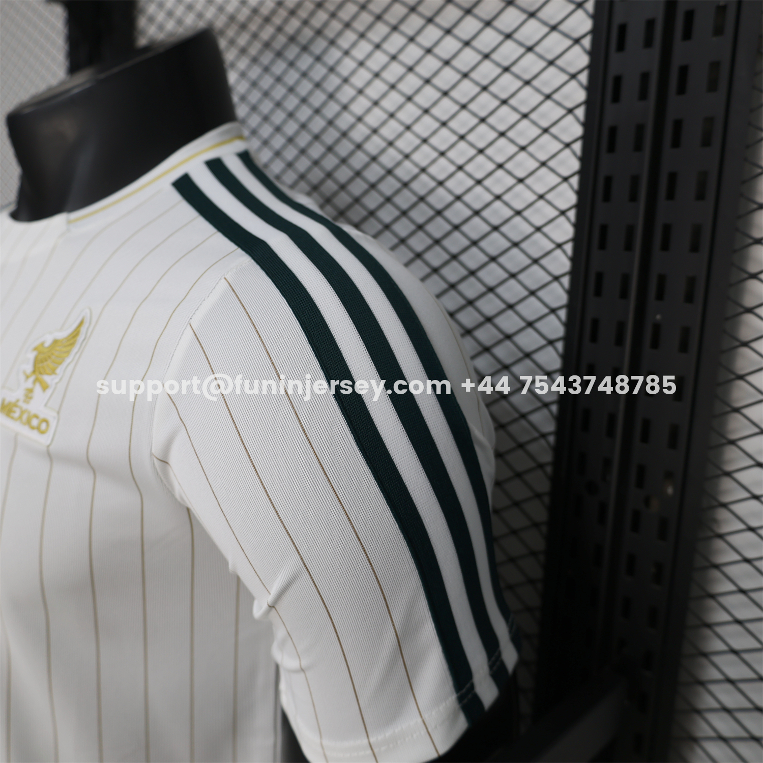 Funinjersey-Mexico 2026 Terrace Icon Retro Casual Style White Jersey - Player Version