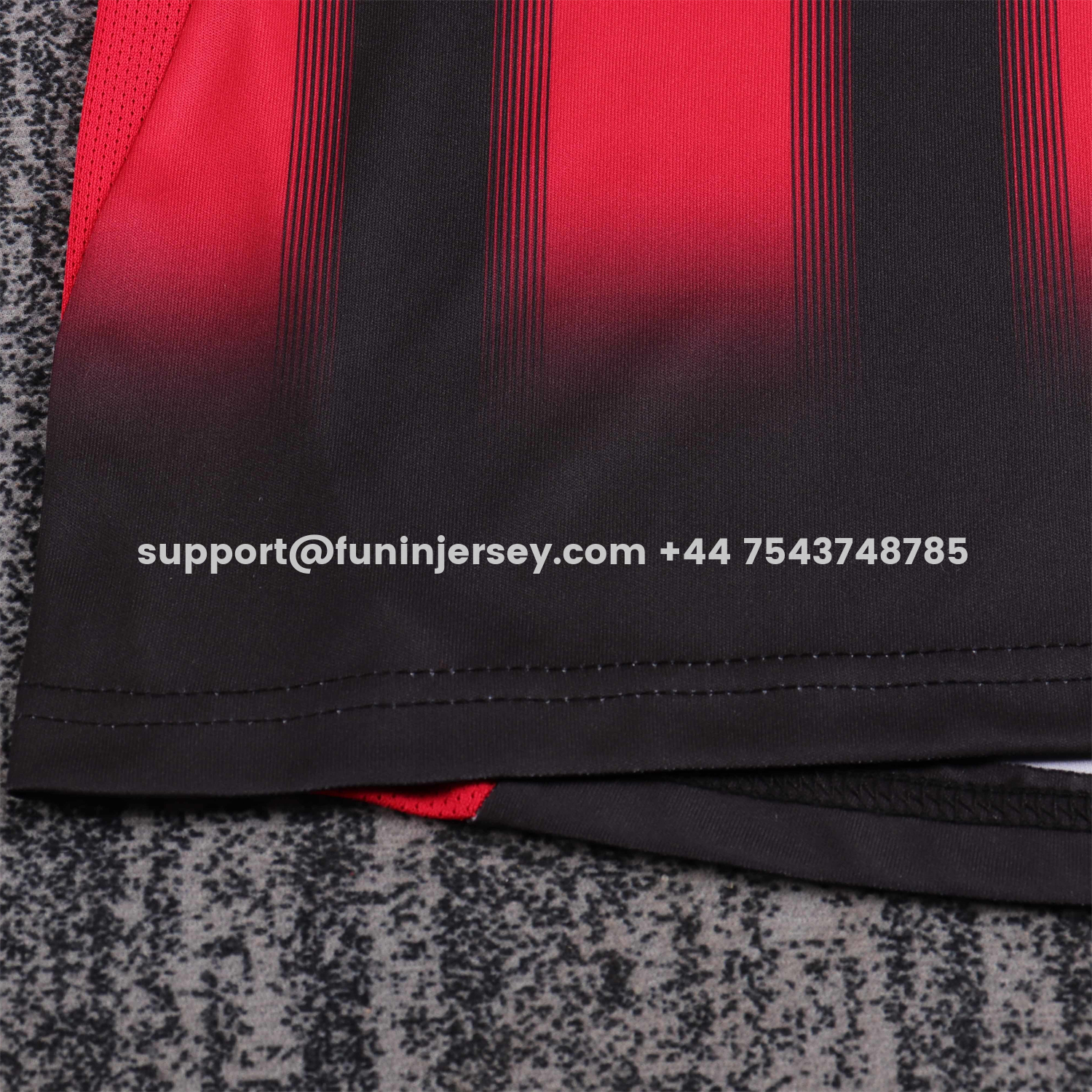 Funinjersey-Retro AC Milan 2004-05 Home Kids Kit