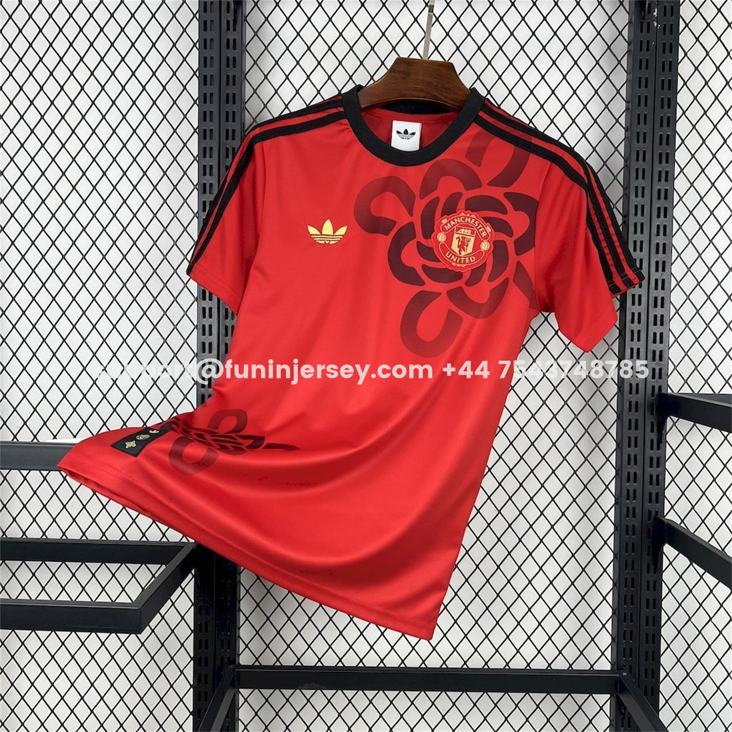 Funinjersey-Manchester United 25-26 Chinese Knot Red Special Jersey - Fans Version