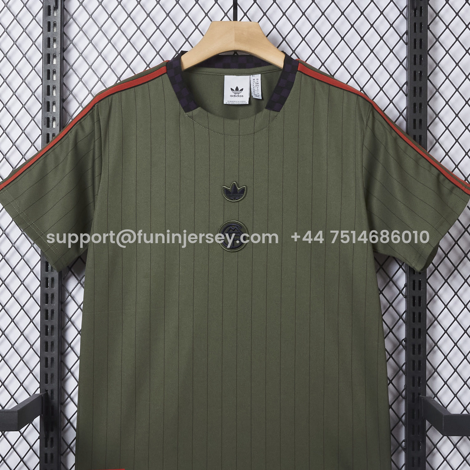 Funinjersey-Bayern Munich 25-26 Trefoil Green Travel Jersey - Fans Version