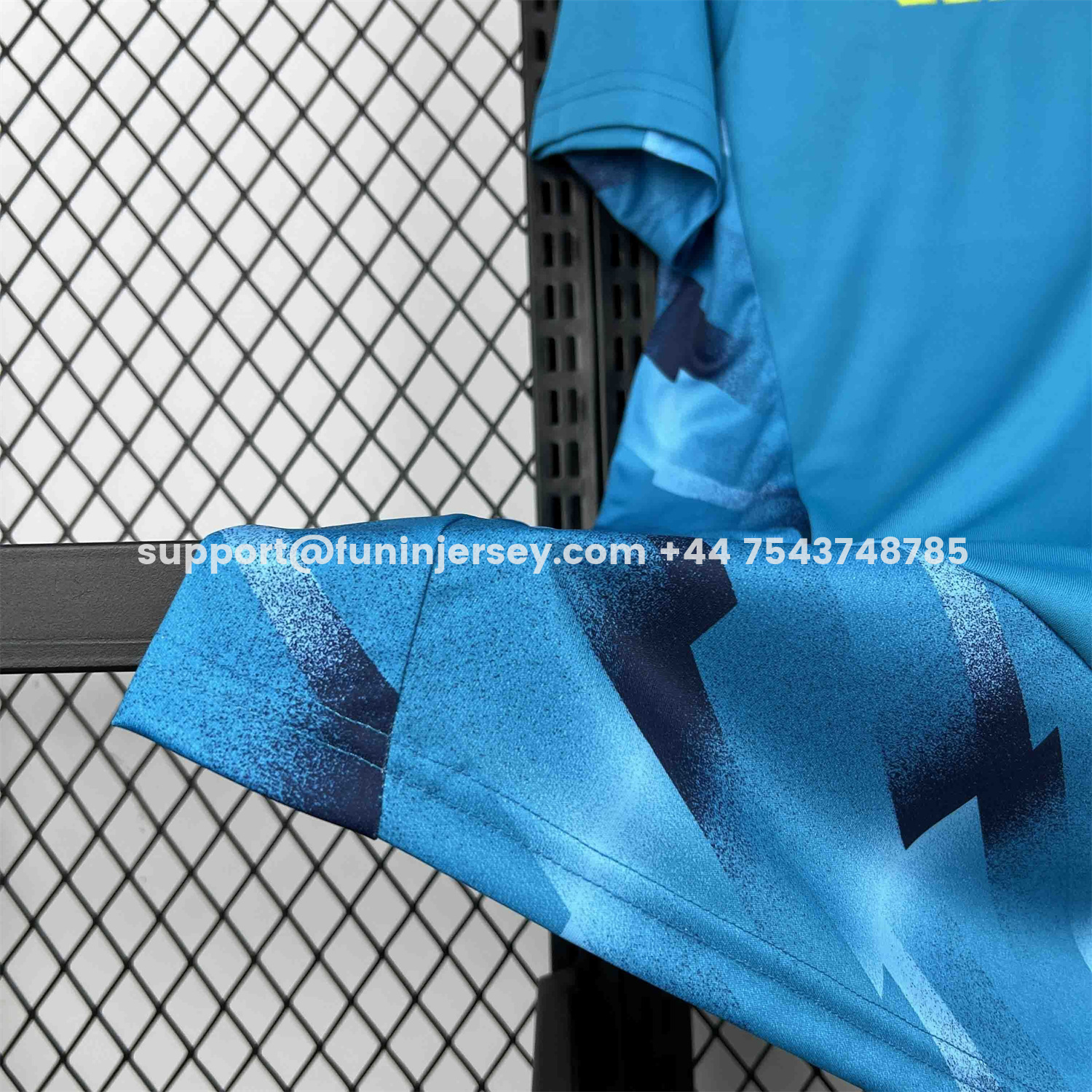 Funinjersey-Spain 2026 Goalkeeper Blue Jersey - Fans Version