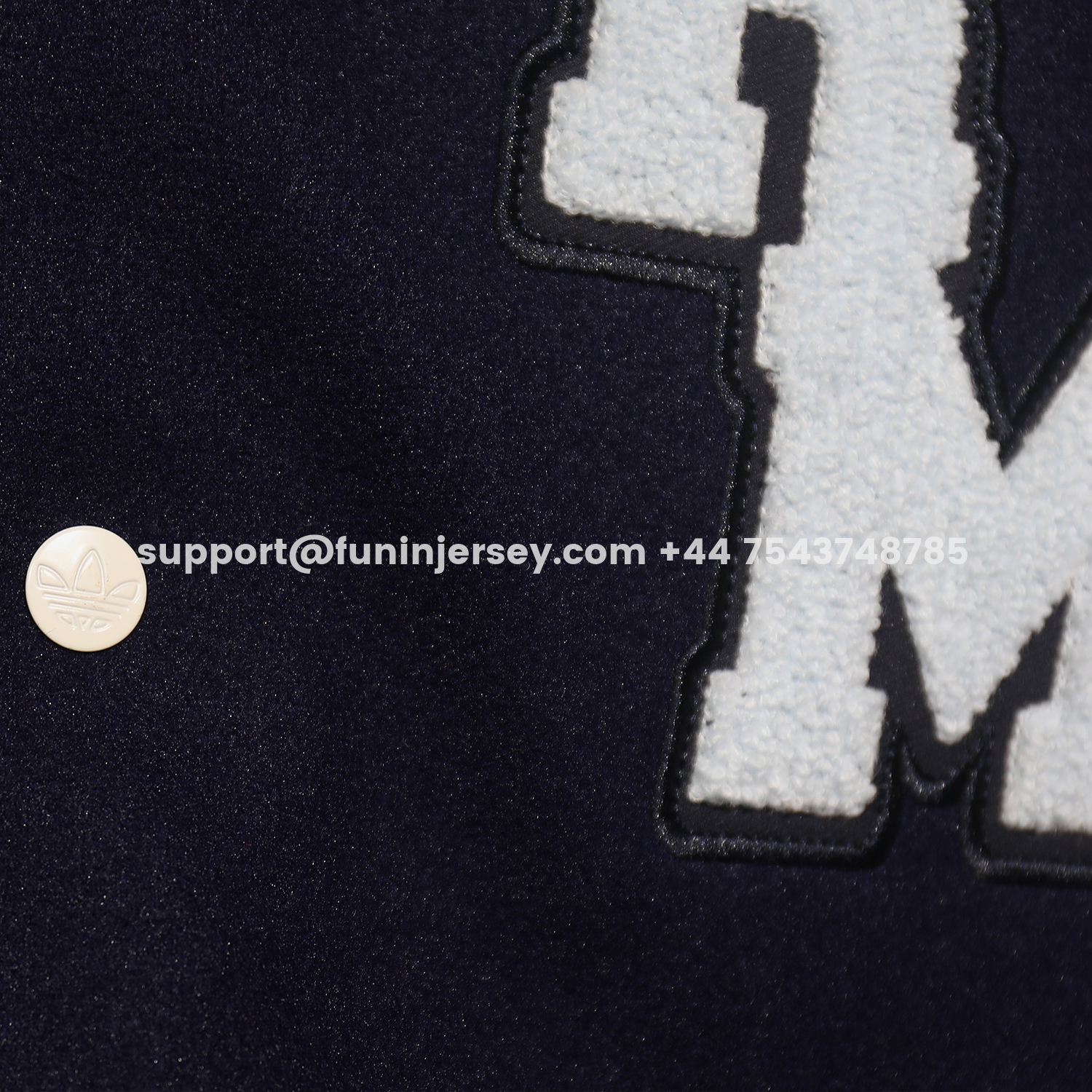 Funinjersey-Real Madrid 25-26 Warm Windbreaker Jacket - Dark Blue And White