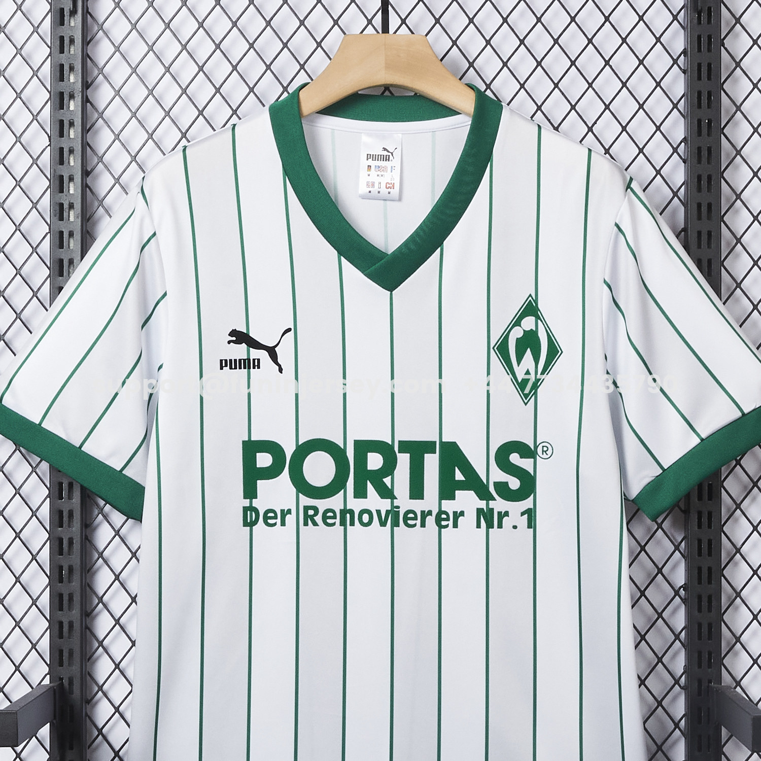 Funinjersey-Retro Werder Bremen 1987-88 Home Jersey