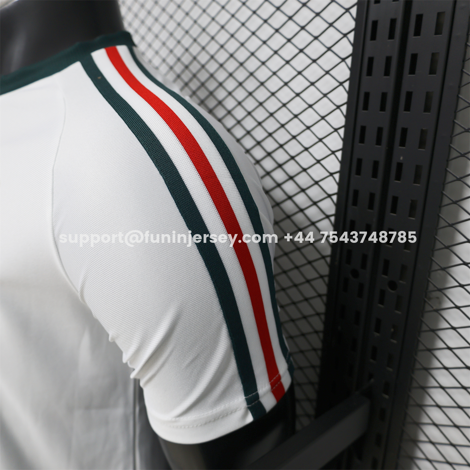Funinjersey-Mexico 2026 Terrace Icon Retro Logo White Jersey - Player Version