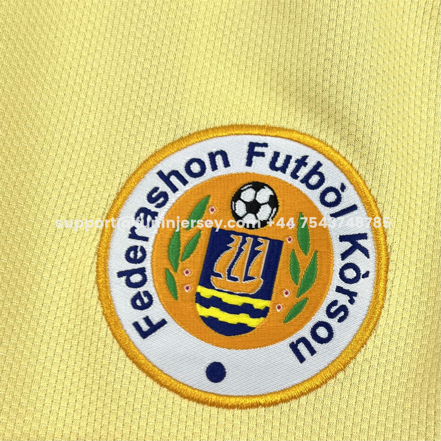 Funinjersey-Curaçao 2026 Away Yellow Jersey - Fans Version