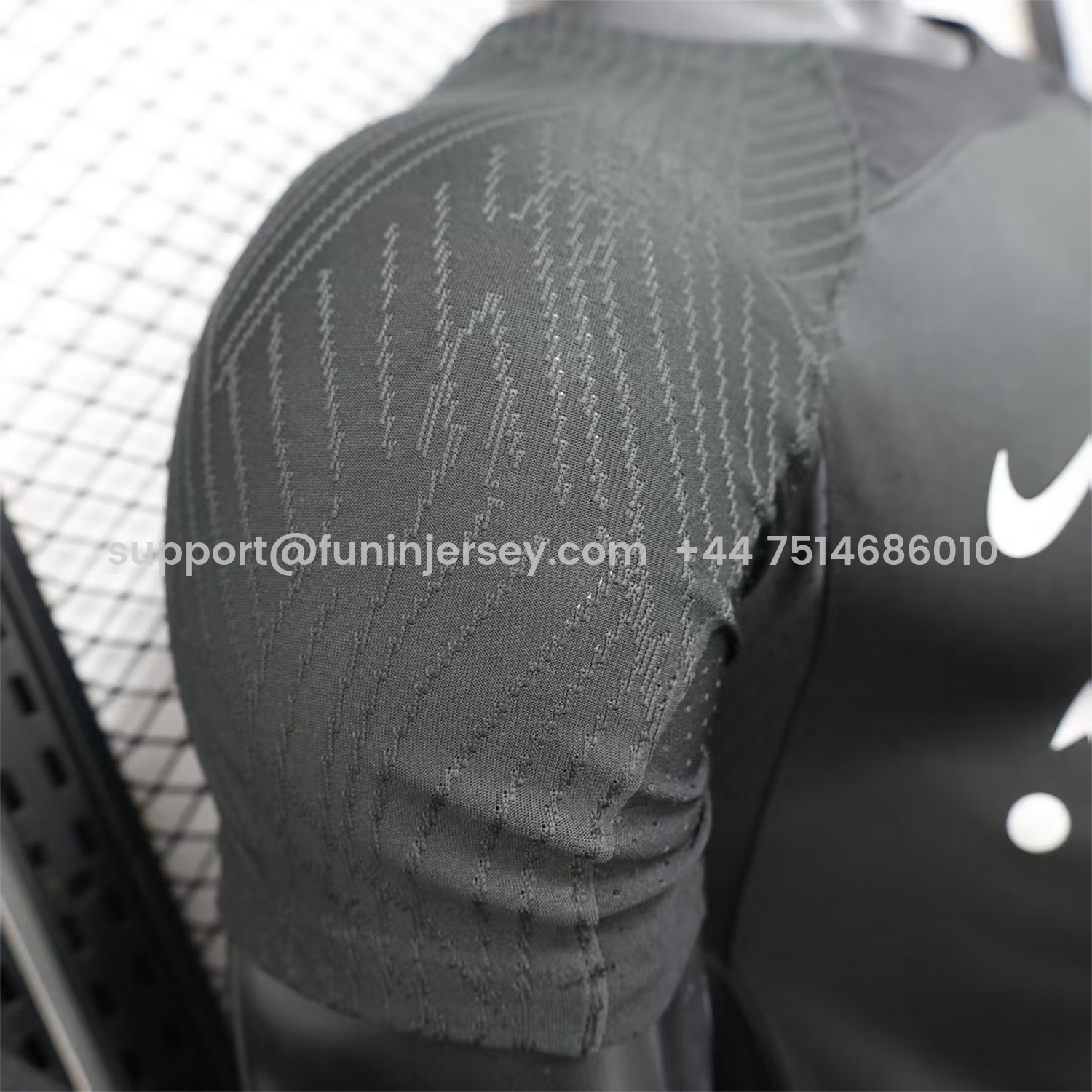 Funinjersey-Al Ittihad Jeddah United 25-26 Silver 1927 Anniversary Black Jersey - Player Version